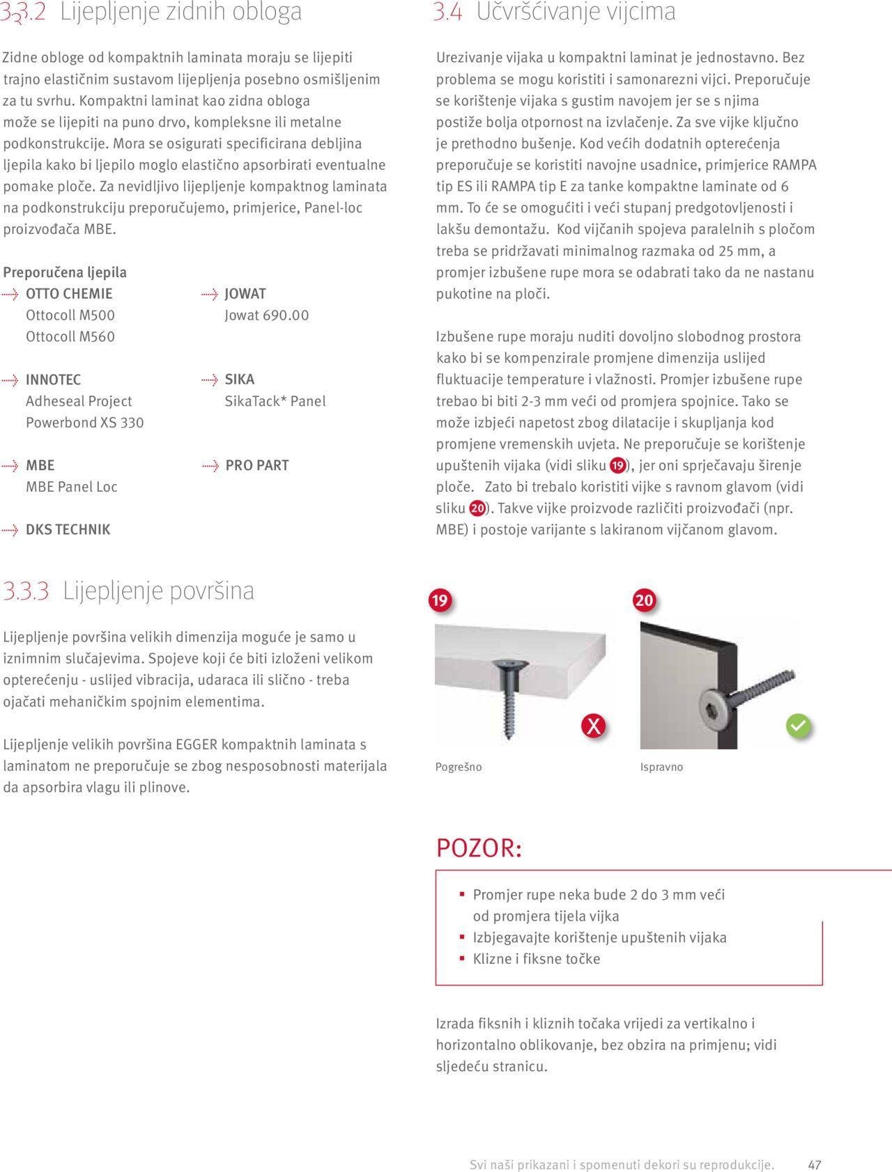 elgrad - Katalog Egger Kompaktni laminati Elgrad novi od petka 01.04.2022 - page: 47