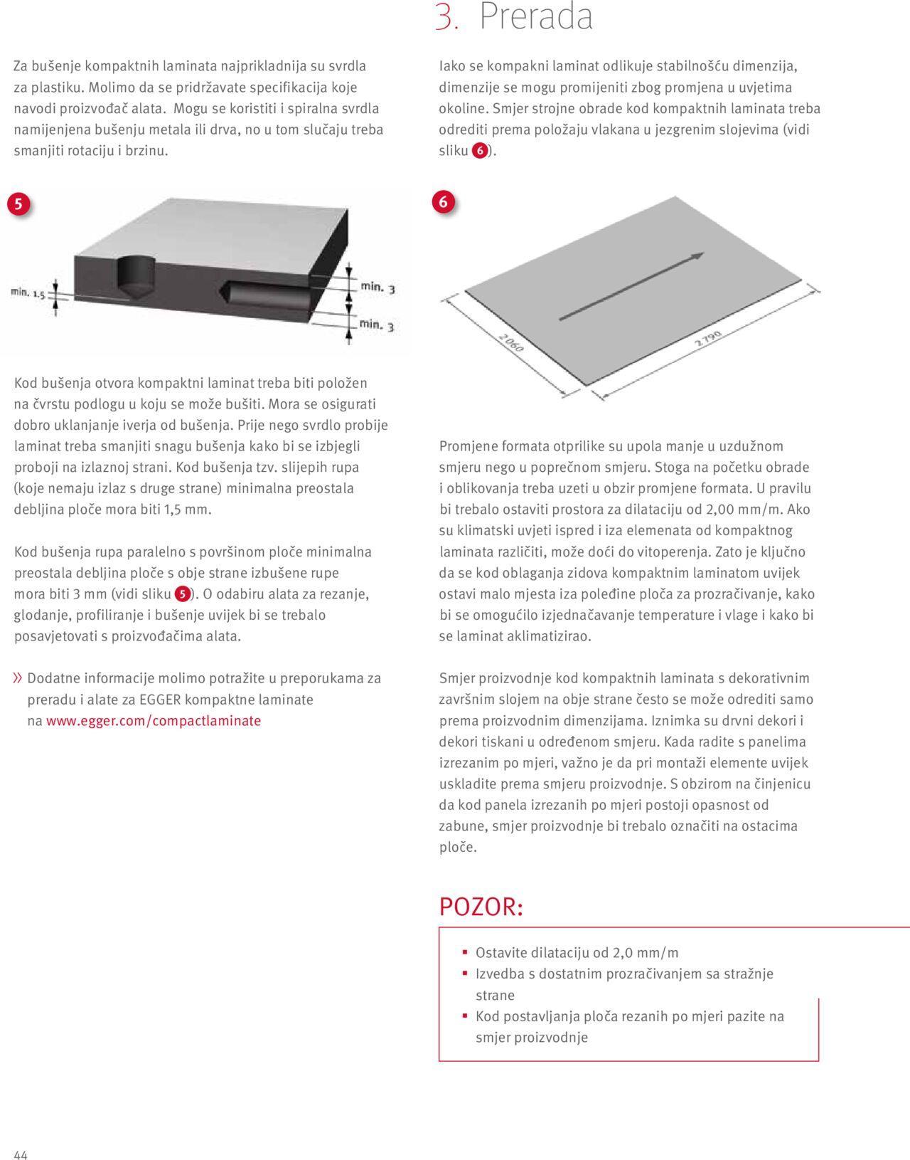 elgrad - Katalog Egger Kompaktni laminati Elgrad novi od petka 01.04.2022 - page: 44