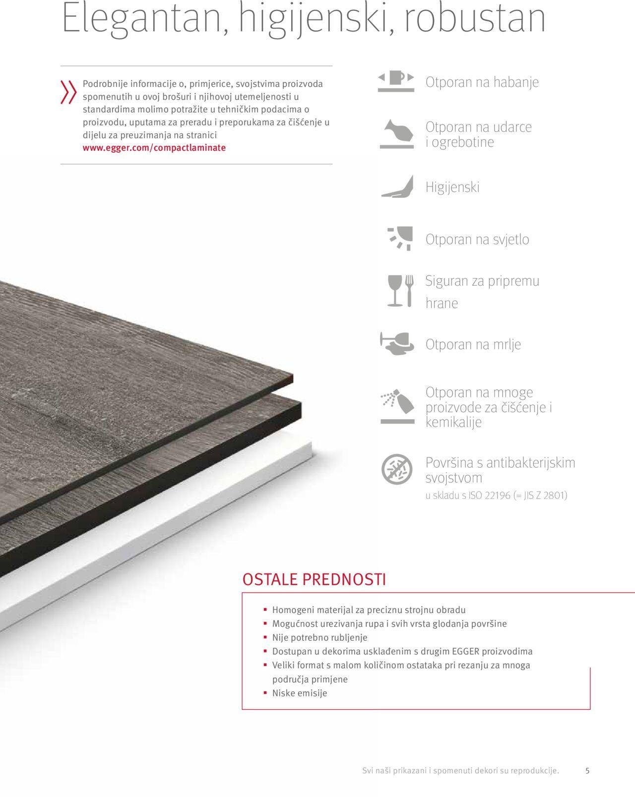 elgrad - Katalog Egger Kompaktni laminati Elgrad novi od petka 01.04.2022 - page: 5