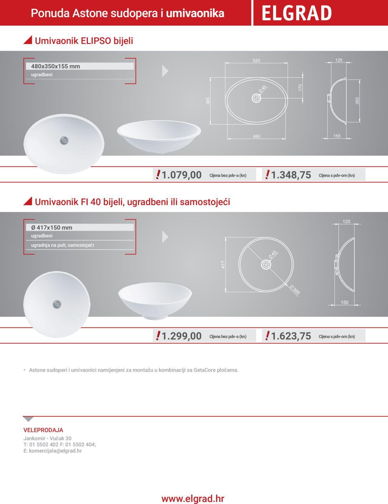 elgrad - Katalog Sudoperi Astone Elgrad novi od petka 01.04.2022 - page: 2