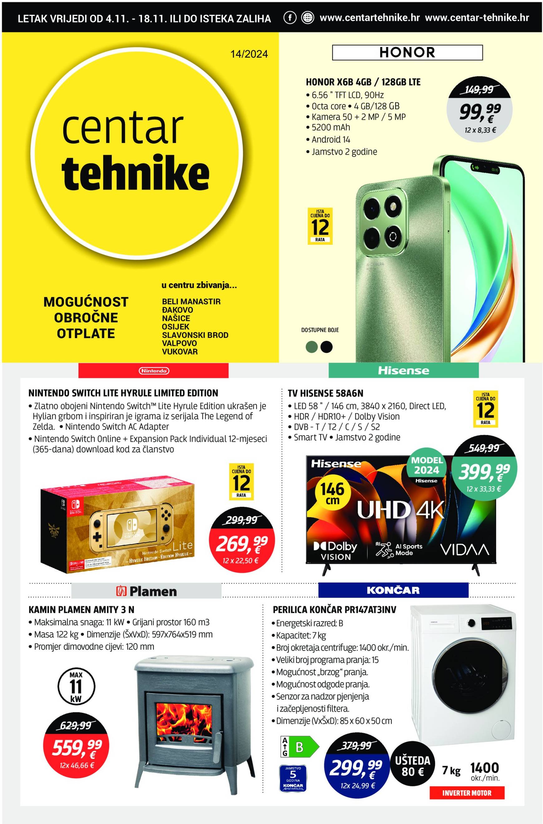 centar-tehnike - Centar tehnike katalog vrijedi od 04.11. do 18.11.