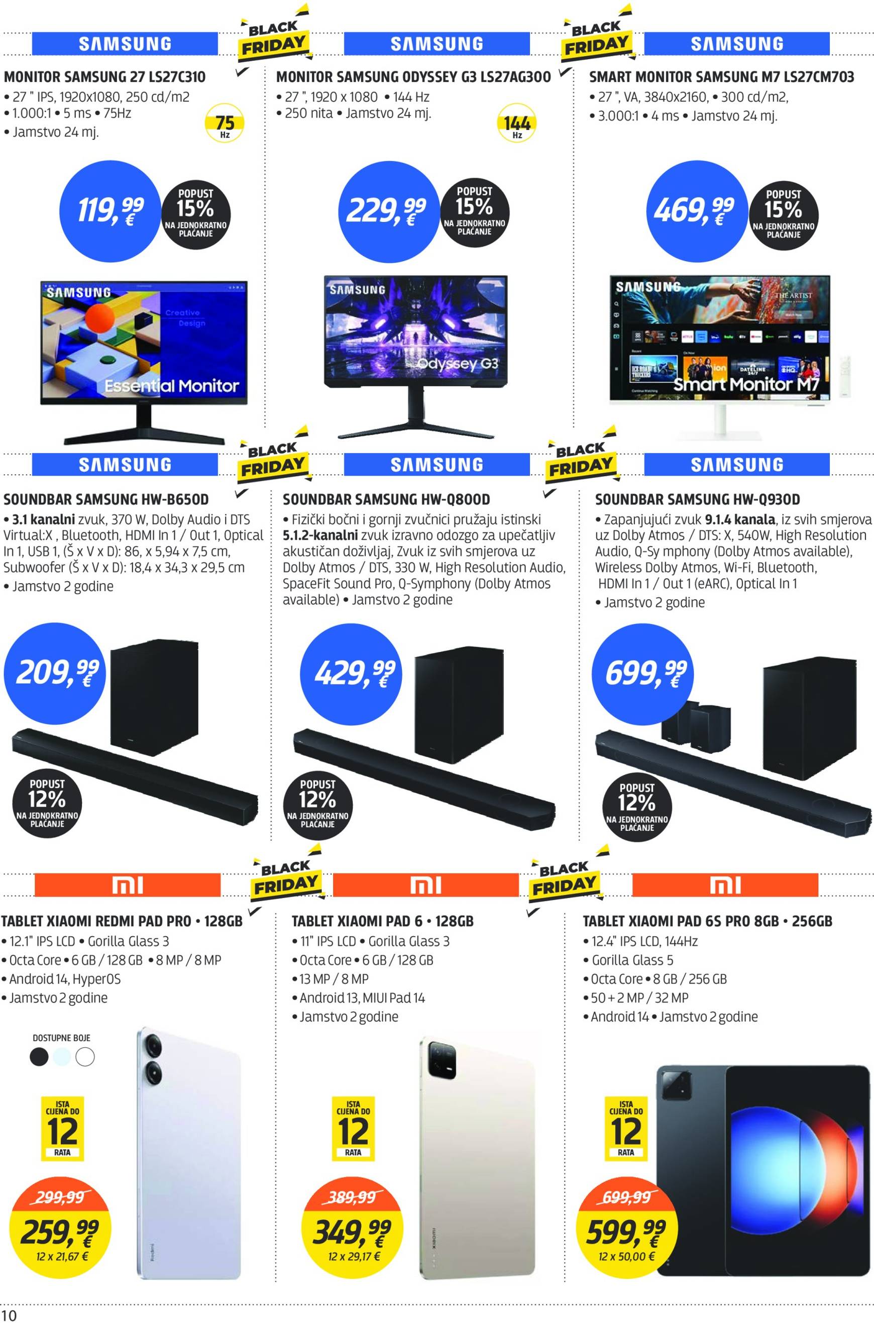 centar-tehnike - Centar tehnike - Black Friday katalog vrijedi od 18.11. do 02.12. - page: 10