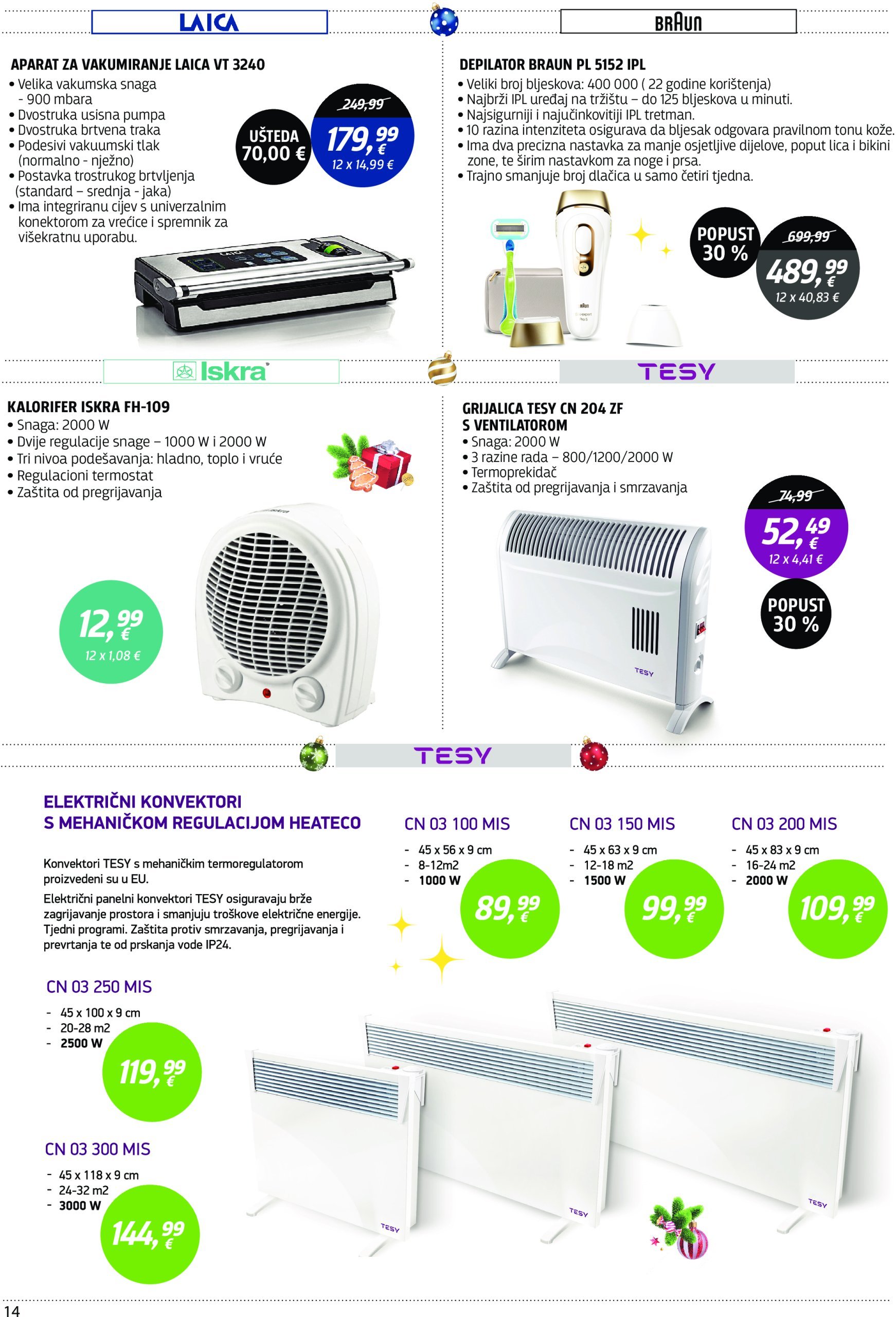 centar-tehnike - Centar tehnike katalog vrijedi od 16.12. do 30.12. - page: 14