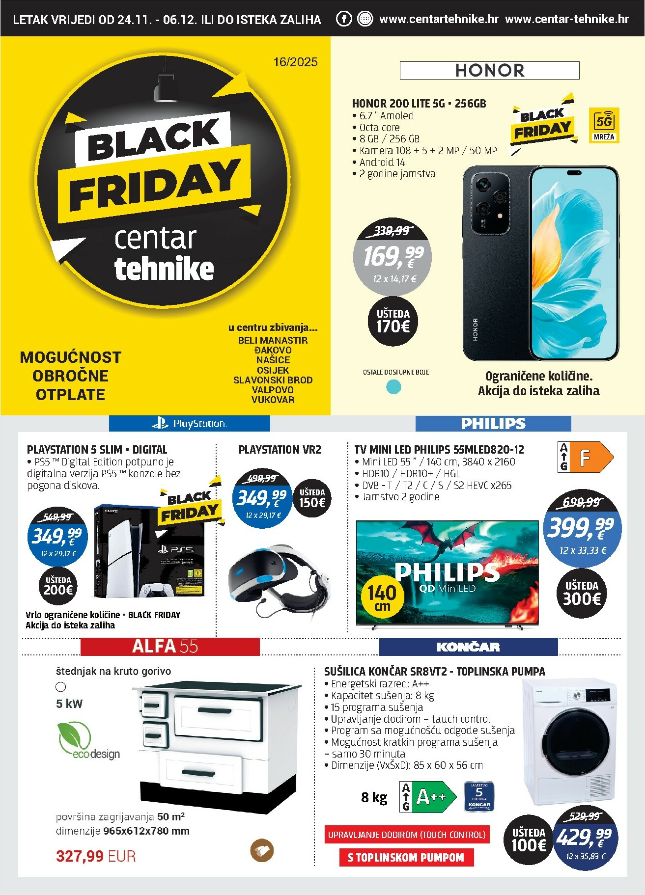 centar-tehnike - Prelistajte katalog Centar tehnike - Black Friday, vrijedi od 24.11. do 06.12. - page: 1
