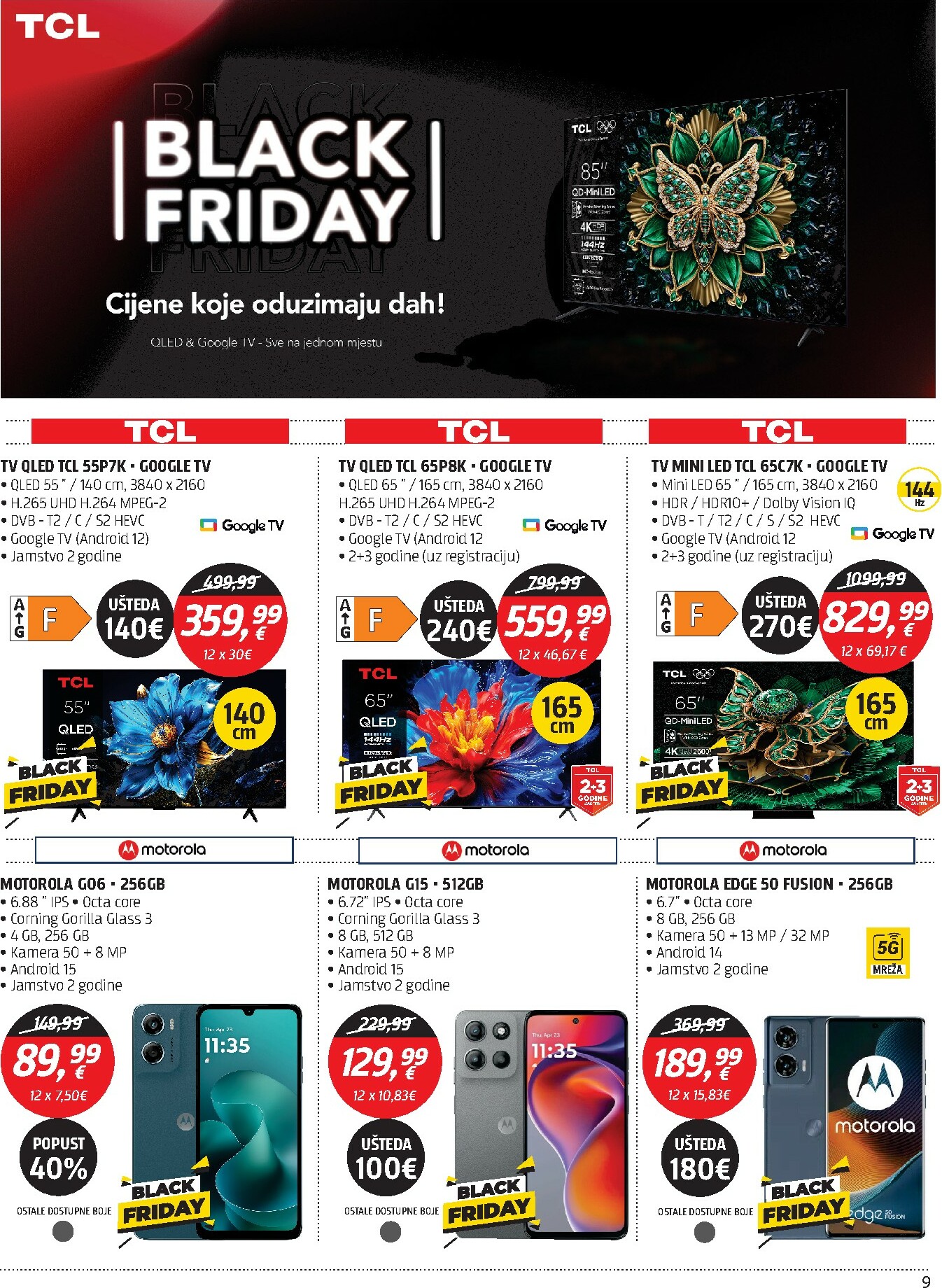 centar-tehnike - Prelistajte katalog Centar tehnike - Black Friday, vrijedi od 24.11. do 06.12. - page: 9