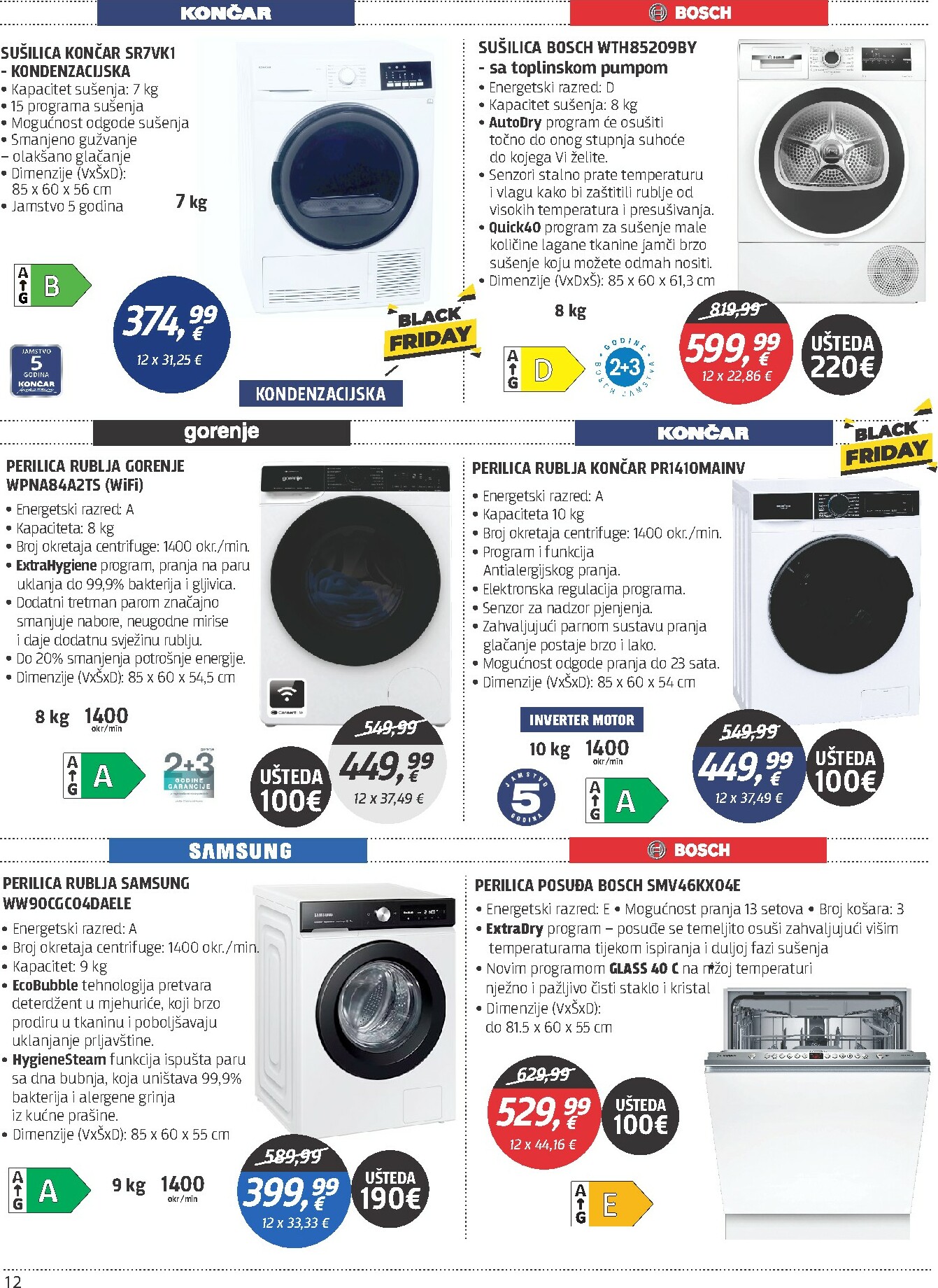 centar-tehnike - Prelistajte katalog Centar tehnike - Black Friday, vrijedi od 24.11. do 06.12. - page: 12
