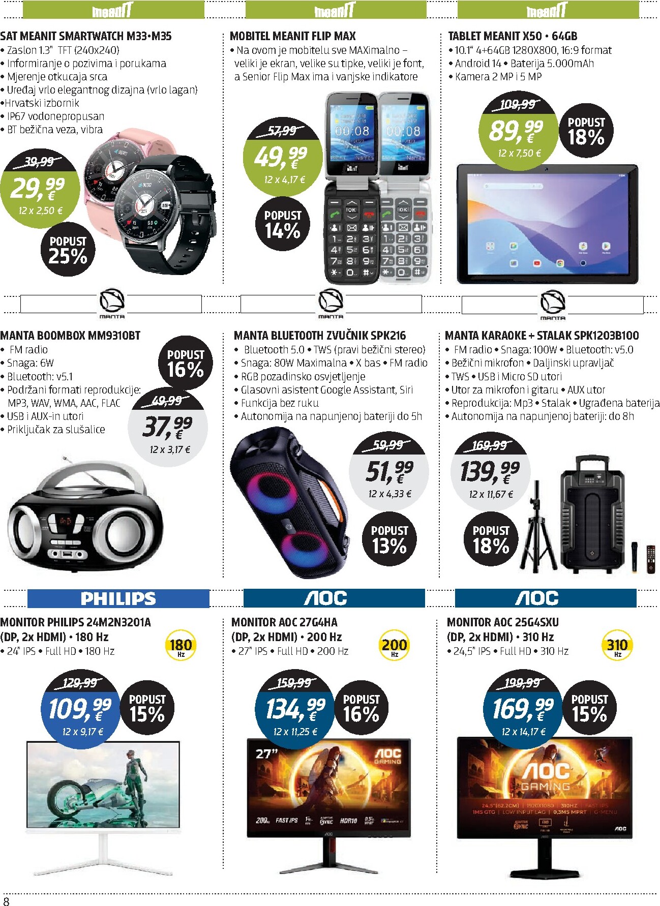 centar-tehnike - Prelistajte katalog Centar tehnike, vrijedi od 23.02.2026 do 09.03.2026 - page: 8