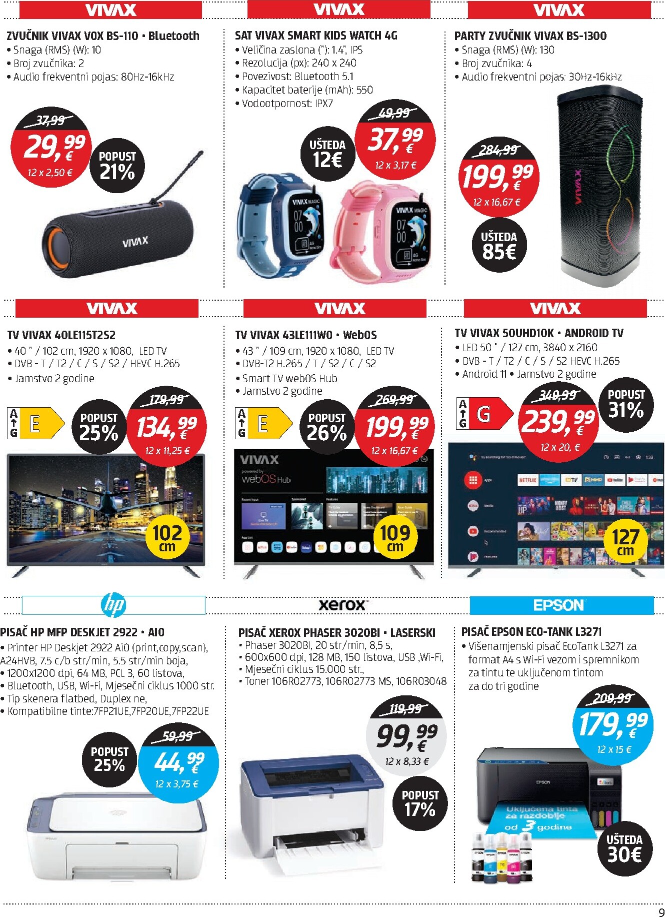 centar-tehnike - Aktualni Centar tehnike katalog vrijedi od ponedjeljka 04.05.2026 do ponedjeljka 25.05.2026 - page: 9