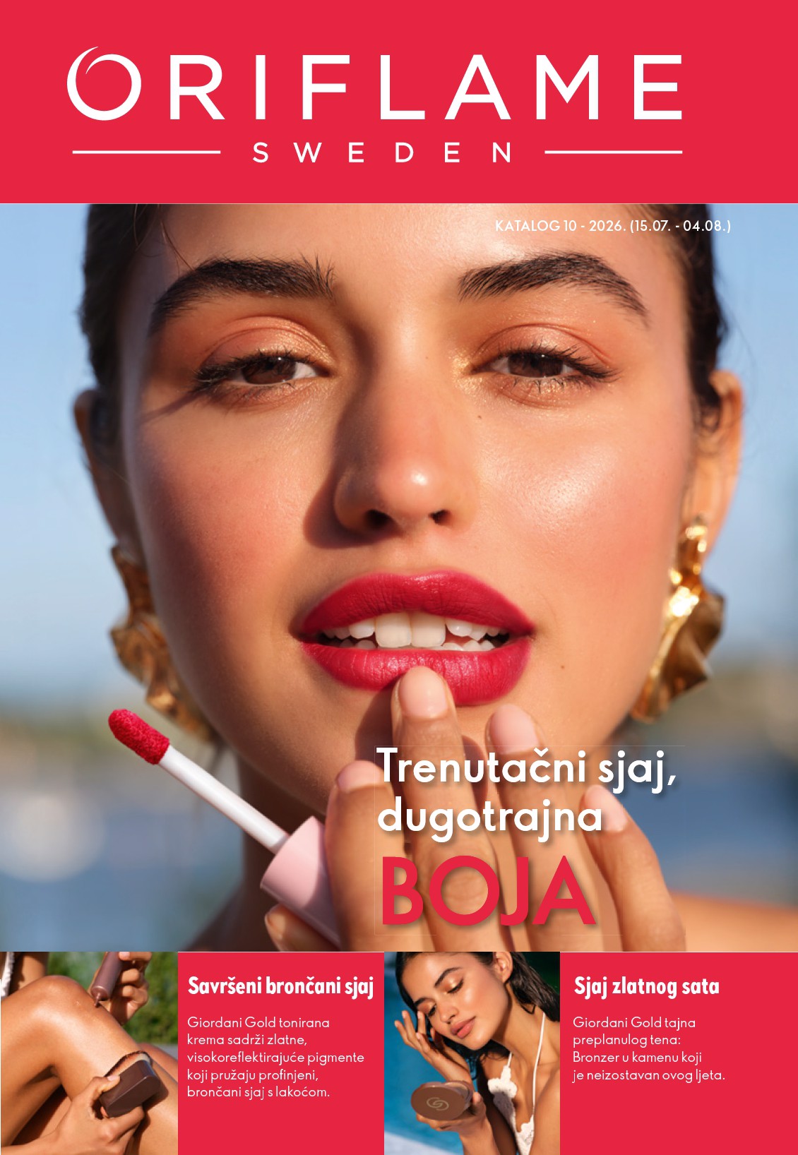 oriflame - Aktualni katalog Oriflame od srijede, 15.07.2026 do utorka, 04.08.2026