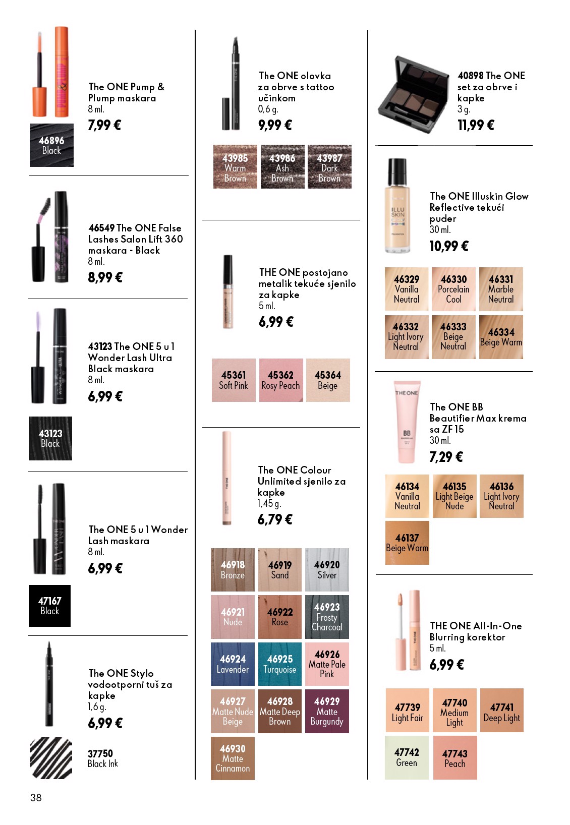 oriflame - Aktualni katalog Oriflame od srijede, 05.08.2026 do utorka, 25.08.2026 - page: 38