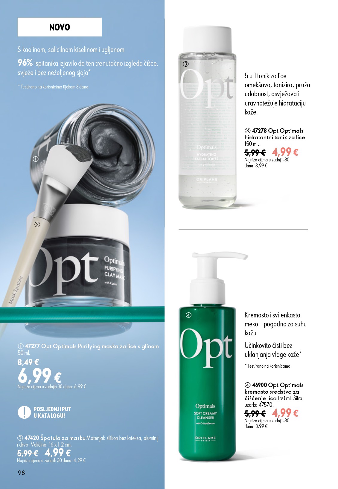 oriflame - Aktualni katalog Oriflame od srijede, 05.08.2026 do utorka, 25.08.2026 - page: 98