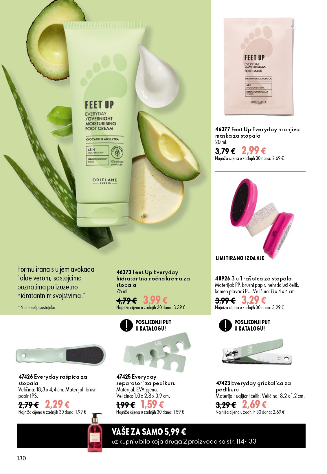 oriflame - Aktualni katalog Oriflame od srijede, 05.08.2026 do utorka, 25.08.2026 - page: 130