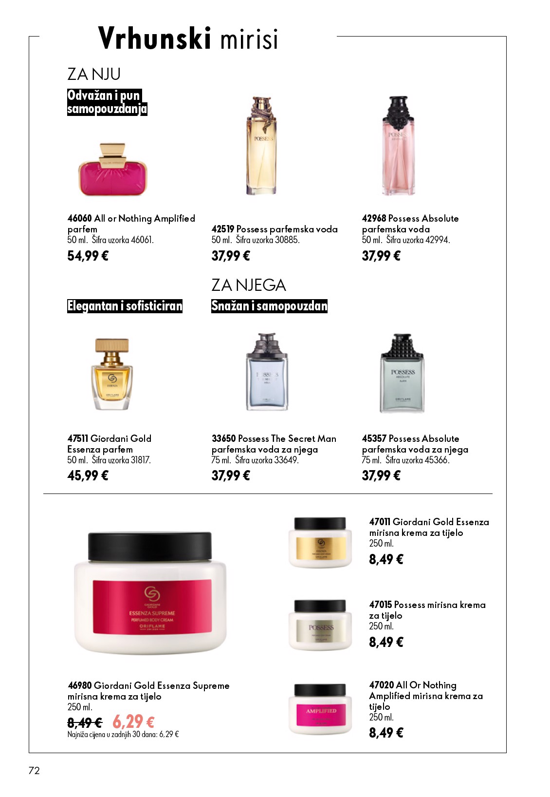 oriflame - Aktualni katalog Oriflame od srijede, 05.08.2026 do utorka, 25.08.2026 - page: 72
