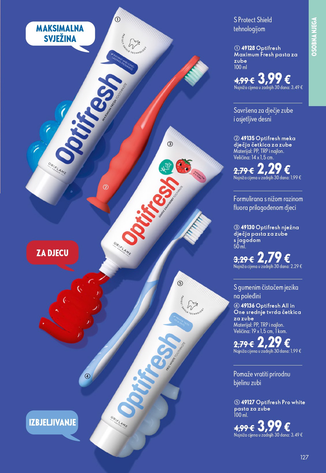 oriflame - Aktualni katalog Oriflame od srijede, 05.08.2026 do utorka, 25.08.2026 - page: 127