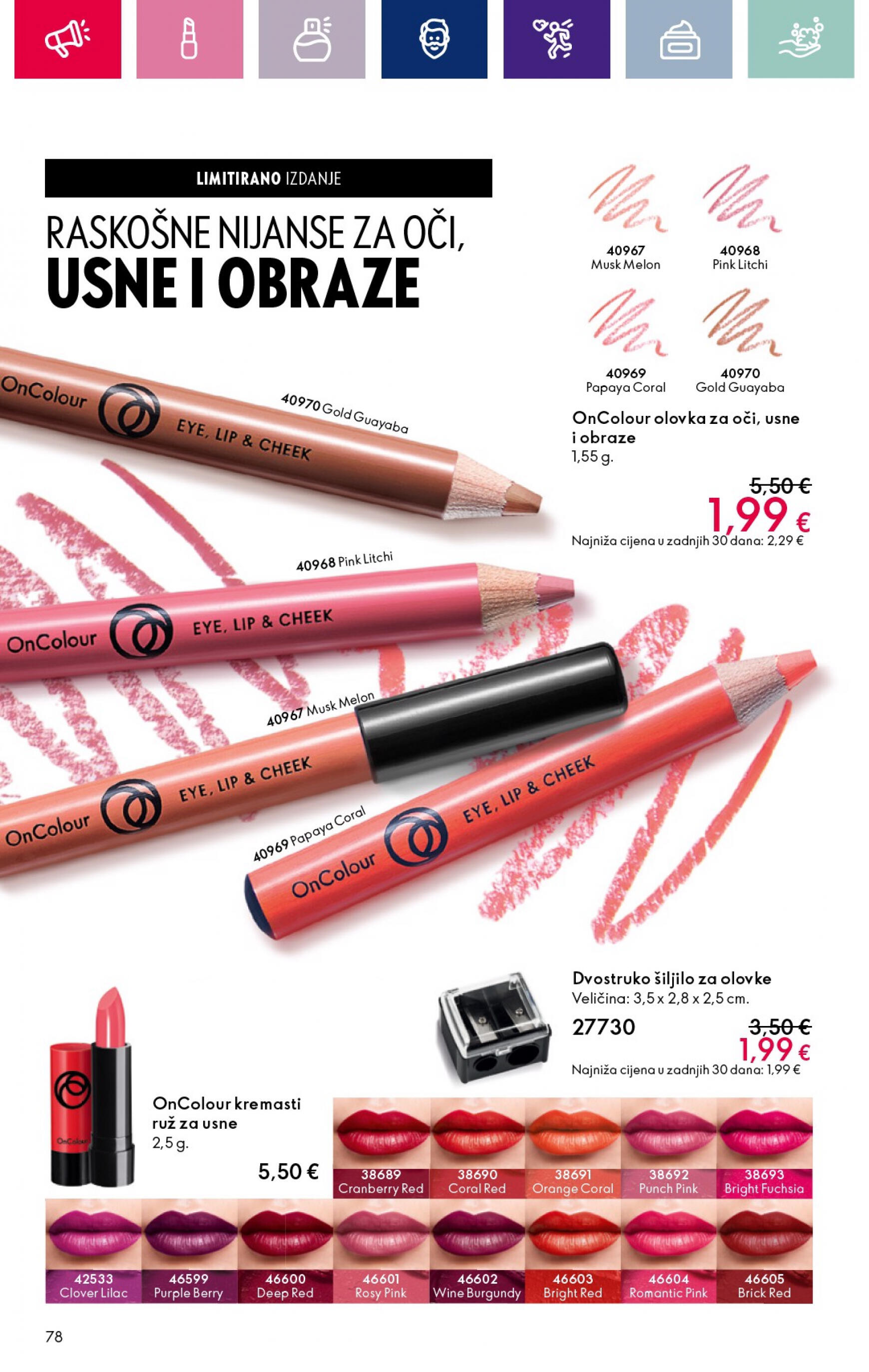 oriflame - Oriflame vrijedi od 07.03.2024 - page: 78