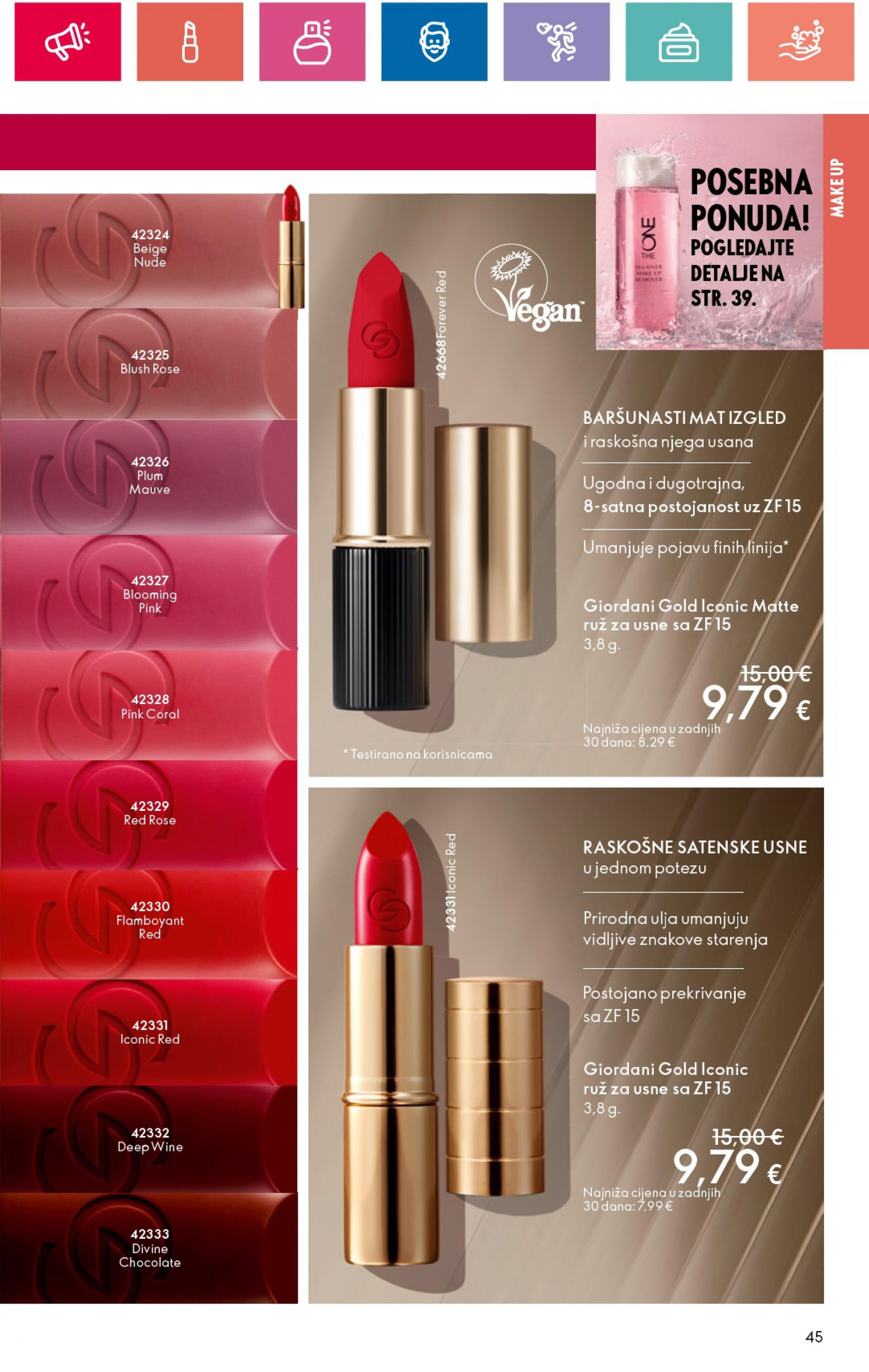 oriflame - Novi katalog Oriflame 11.07. - 31.07. - page: 45