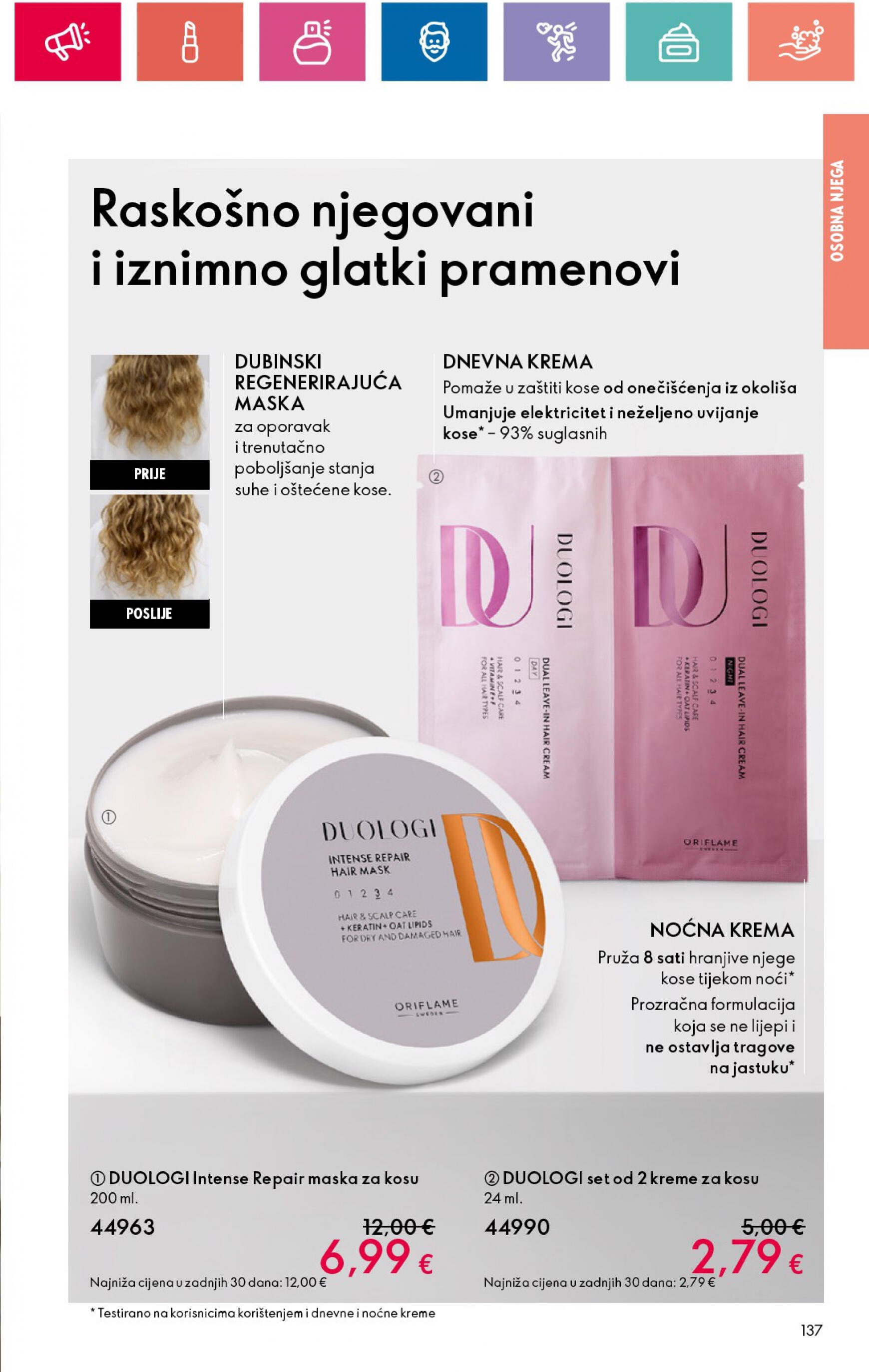 oriflame - Novi katalog Oriflame 01.08. - 21.08. - page: 137