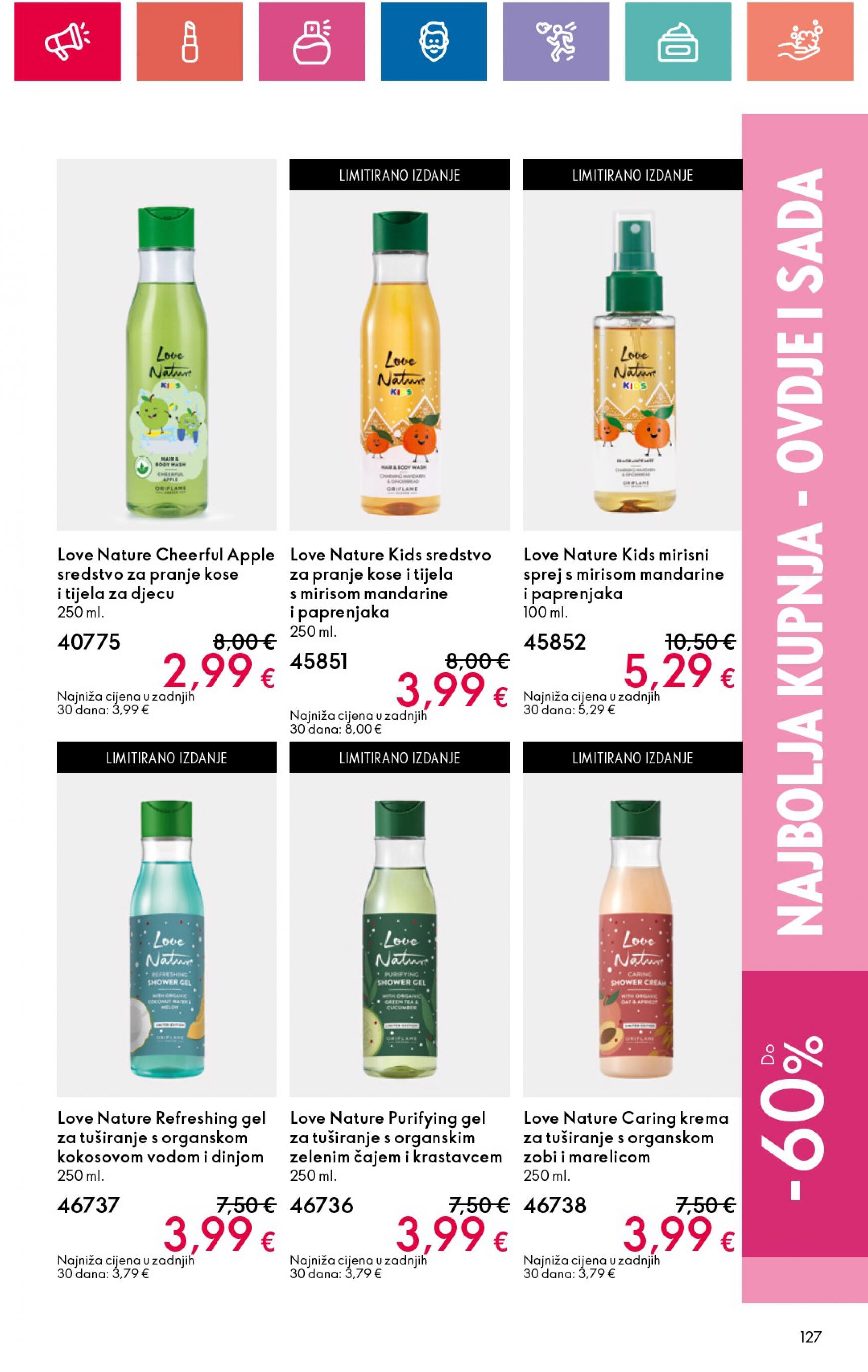 oriflame - Novi katalog Oriflame 01.08. - 21.08. - page: 127