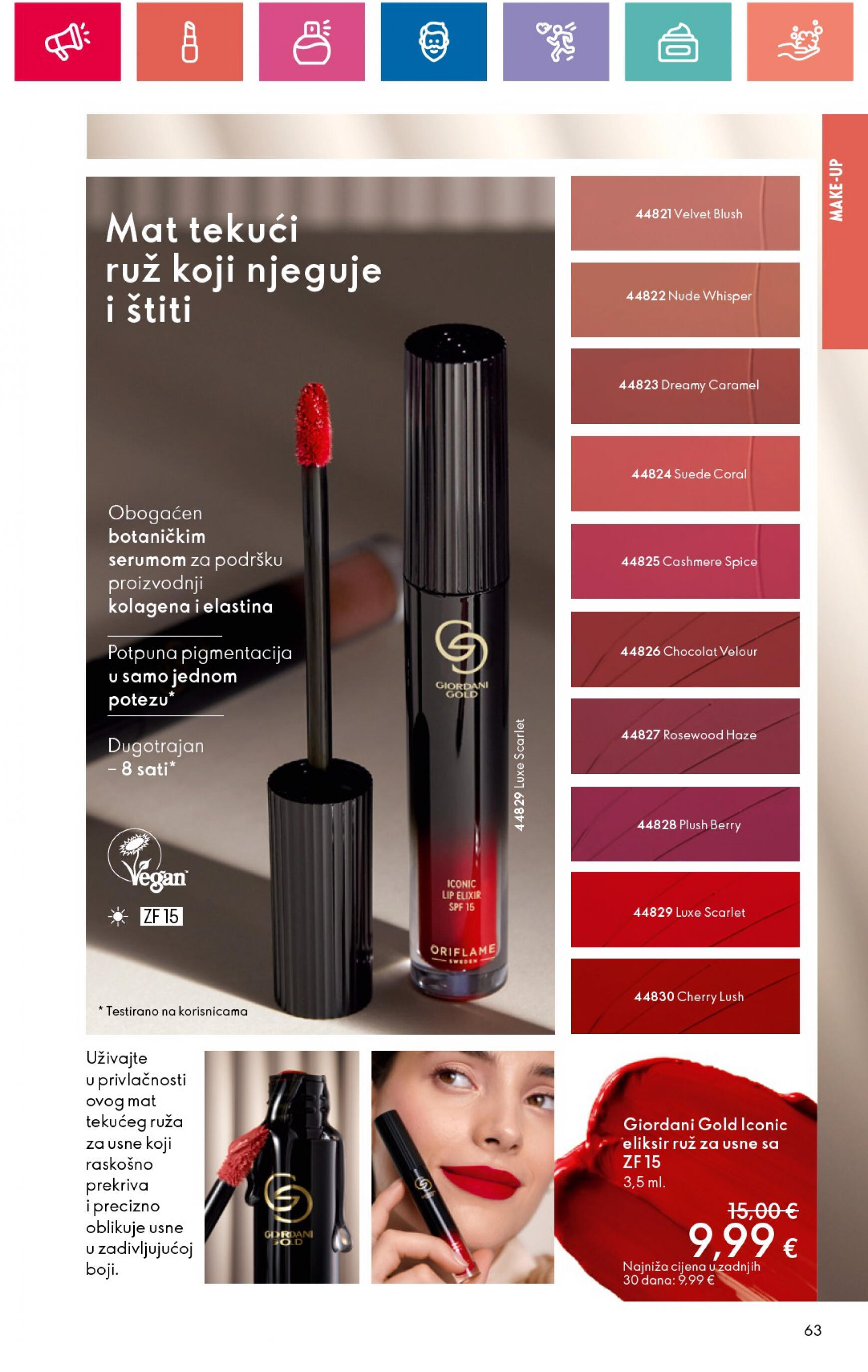 oriflame - Novi katalog Oriflame 01.08. - 21.08. - page: 63