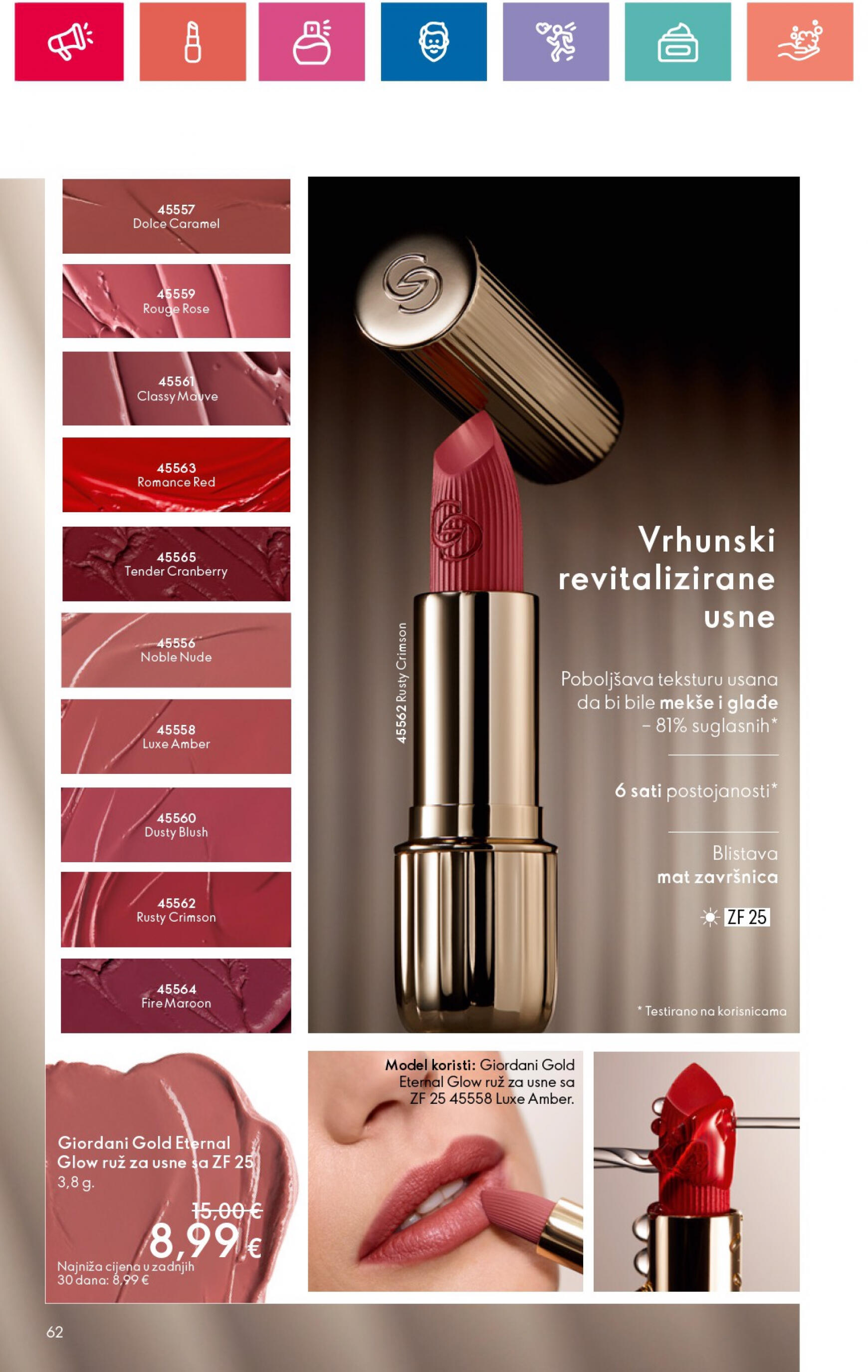 oriflame - Novi katalog Oriflame 01.08. - 21.08. - page: 62