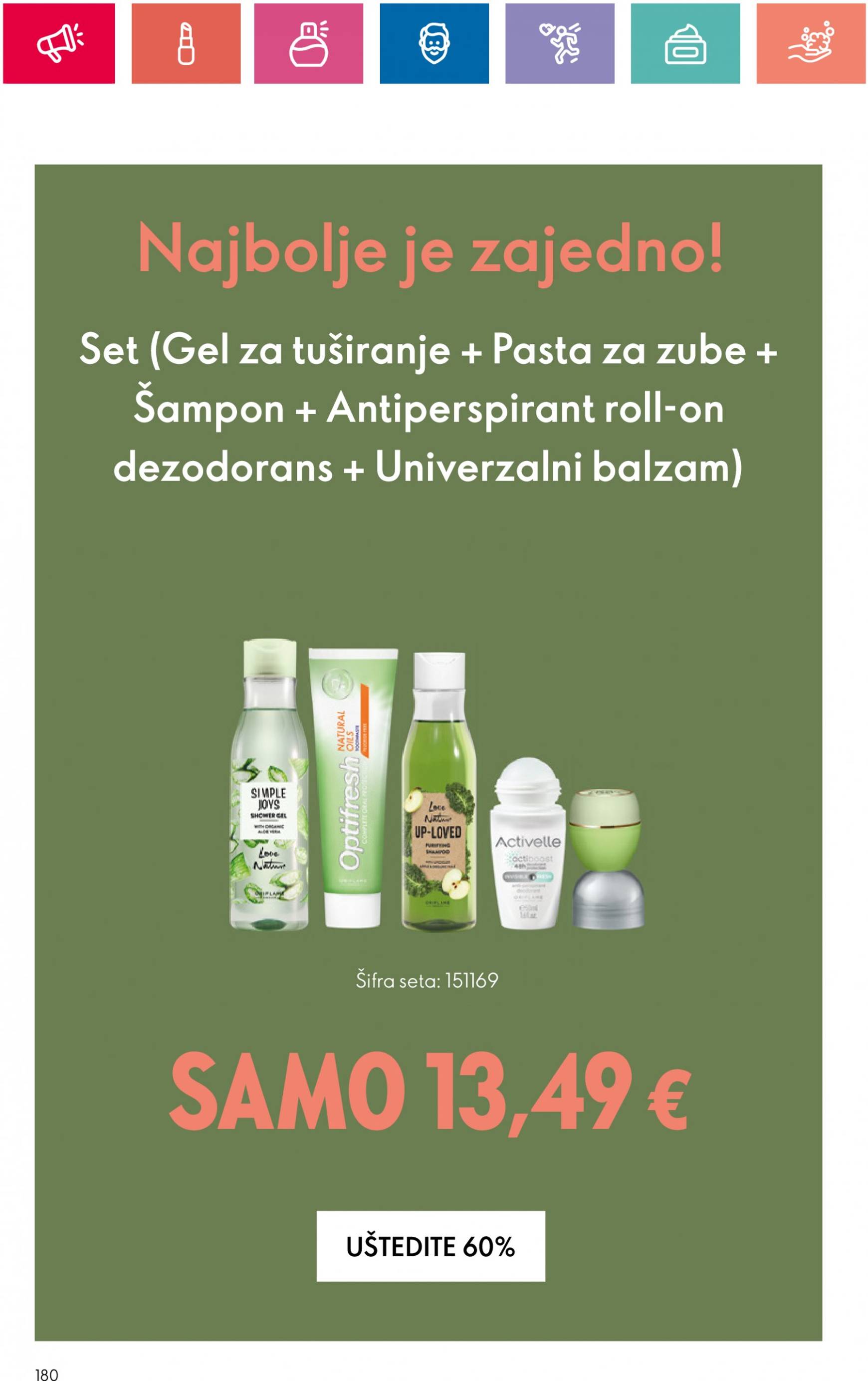 oriflame - Novi katalog Oriflame 12.09. - 02.10. - page: 180