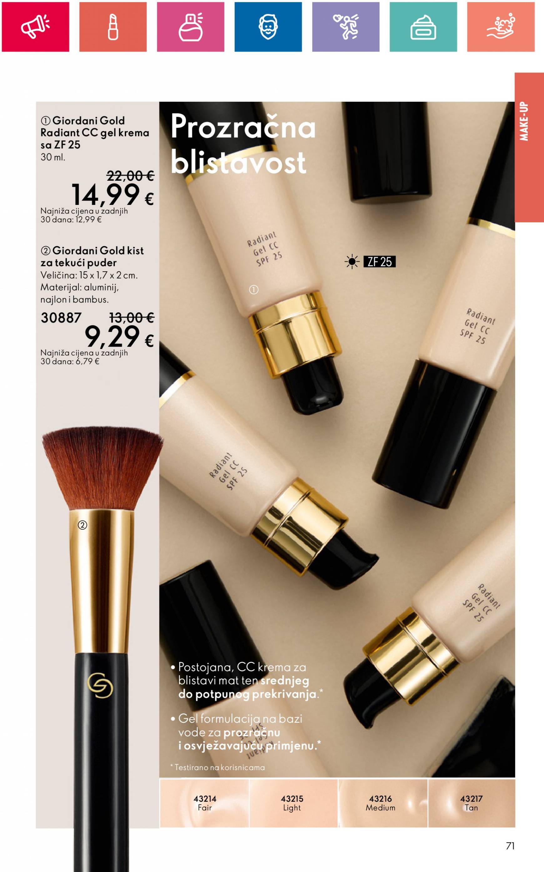 oriflame - Novi katalog Oriflame 12.09. - 02.10. - page: 71