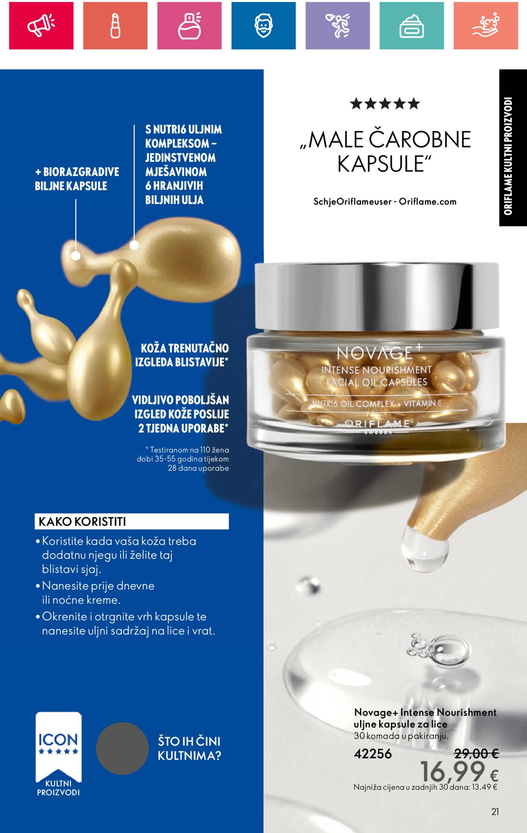 oriflame - Novi Oriflame katalog vrijedi od 03.10. do 23.10. - page: 21