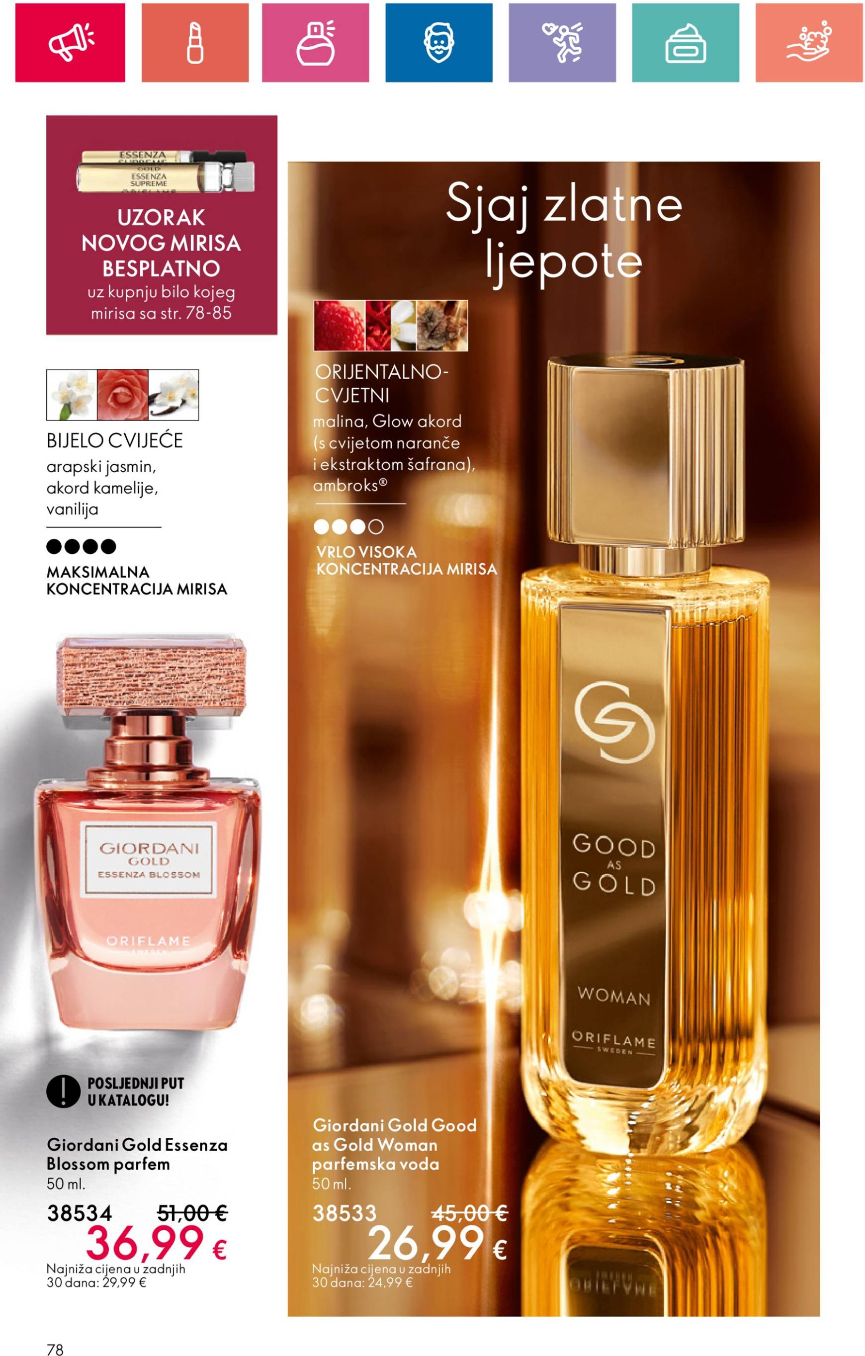 oriflame - Novi Oriflame katalog vrijedi od 03.10. do 23.10. - page: 78