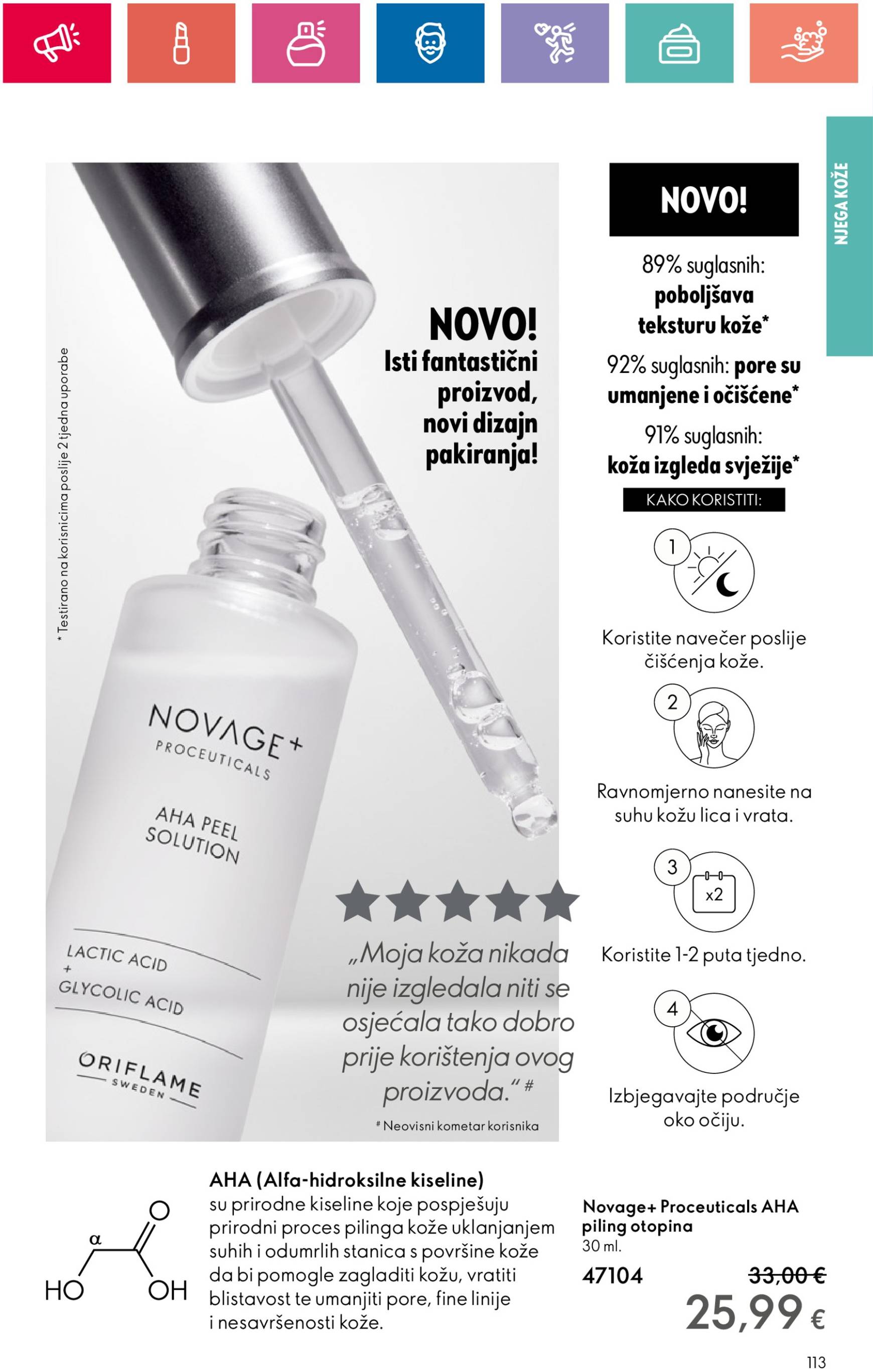 oriflame - Novi Oriflame katalog vrijedi od 03.10. do 23.10. - page: 113