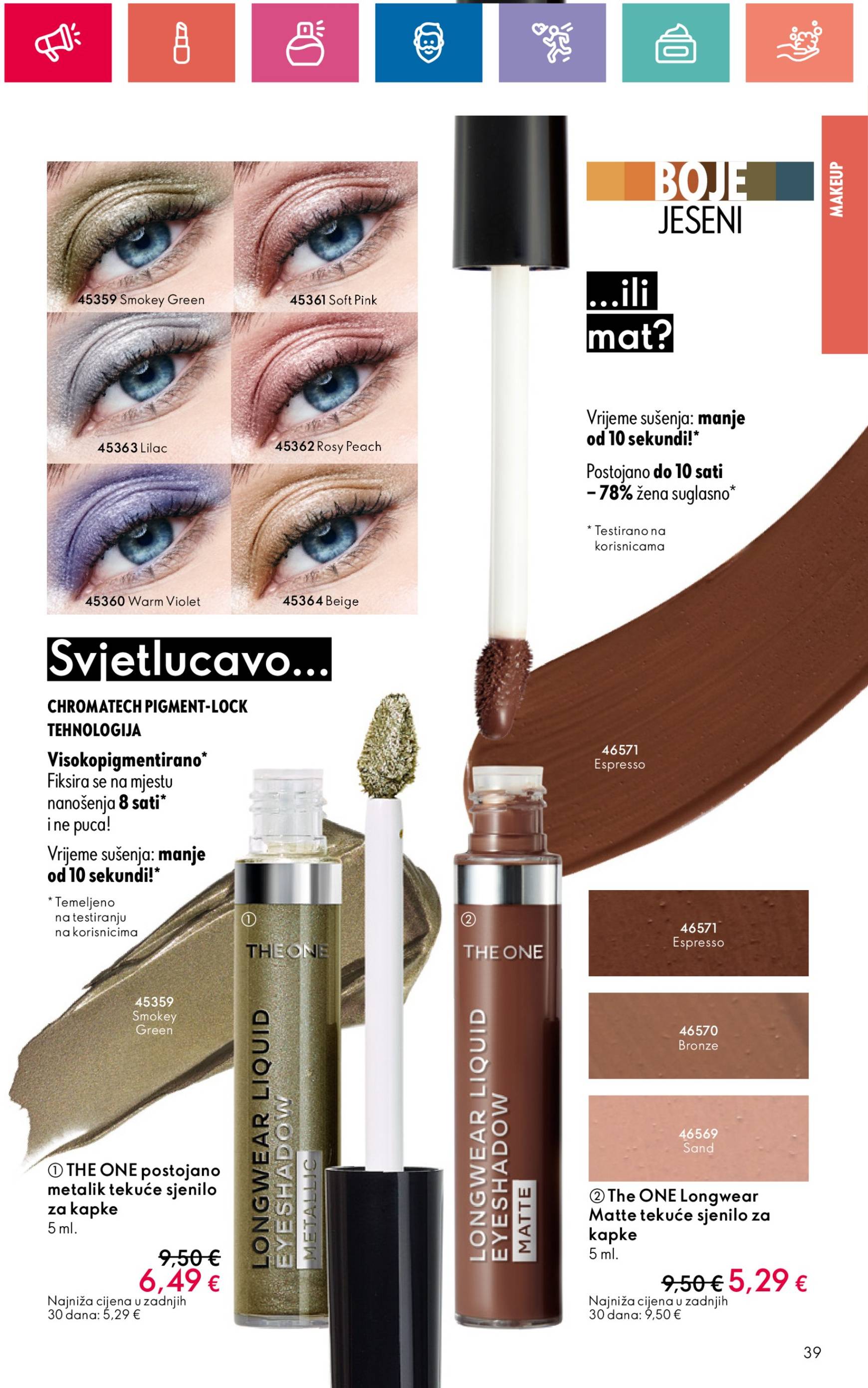 oriflame - Novi Oriflame katalog vrijedi od 03.10. do 23.10. - page: 39