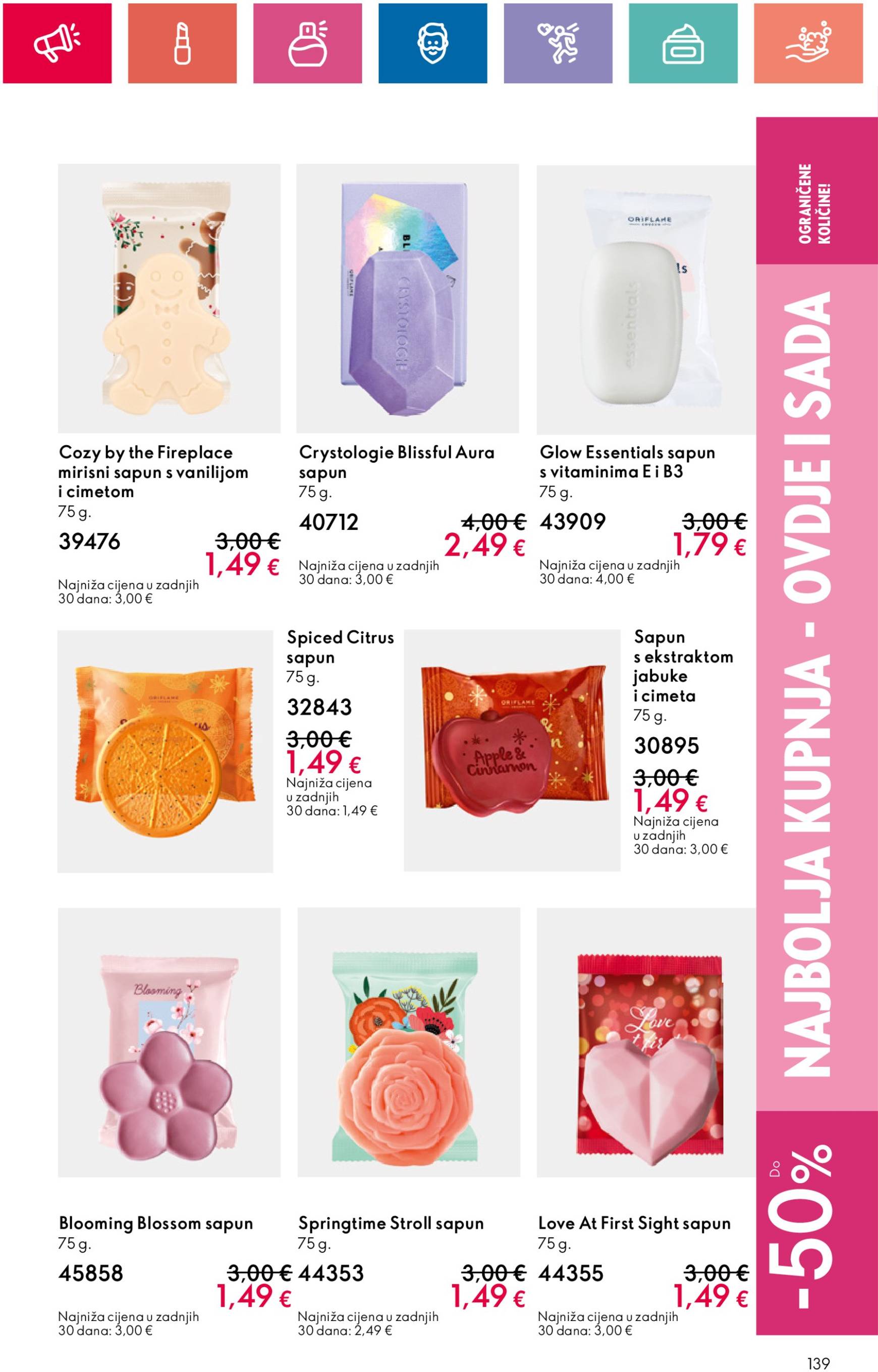 oriflame - Novi Oriflame katalog vrijedi od 03.10. do 23.10. - page: 139