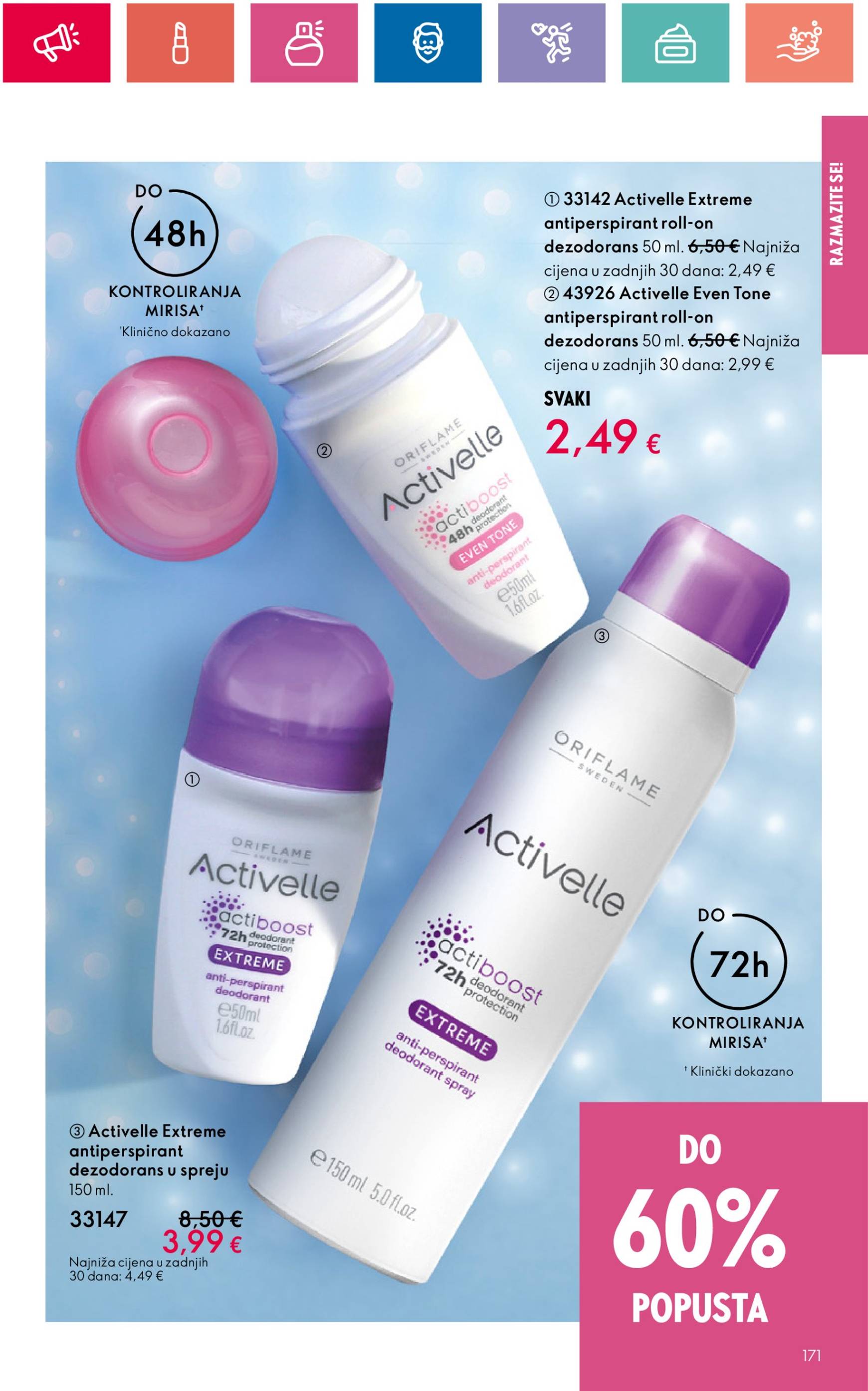 oriflame - Novi Oriflame katalog vrijedi od 03.10. do 23.10. - page: 171