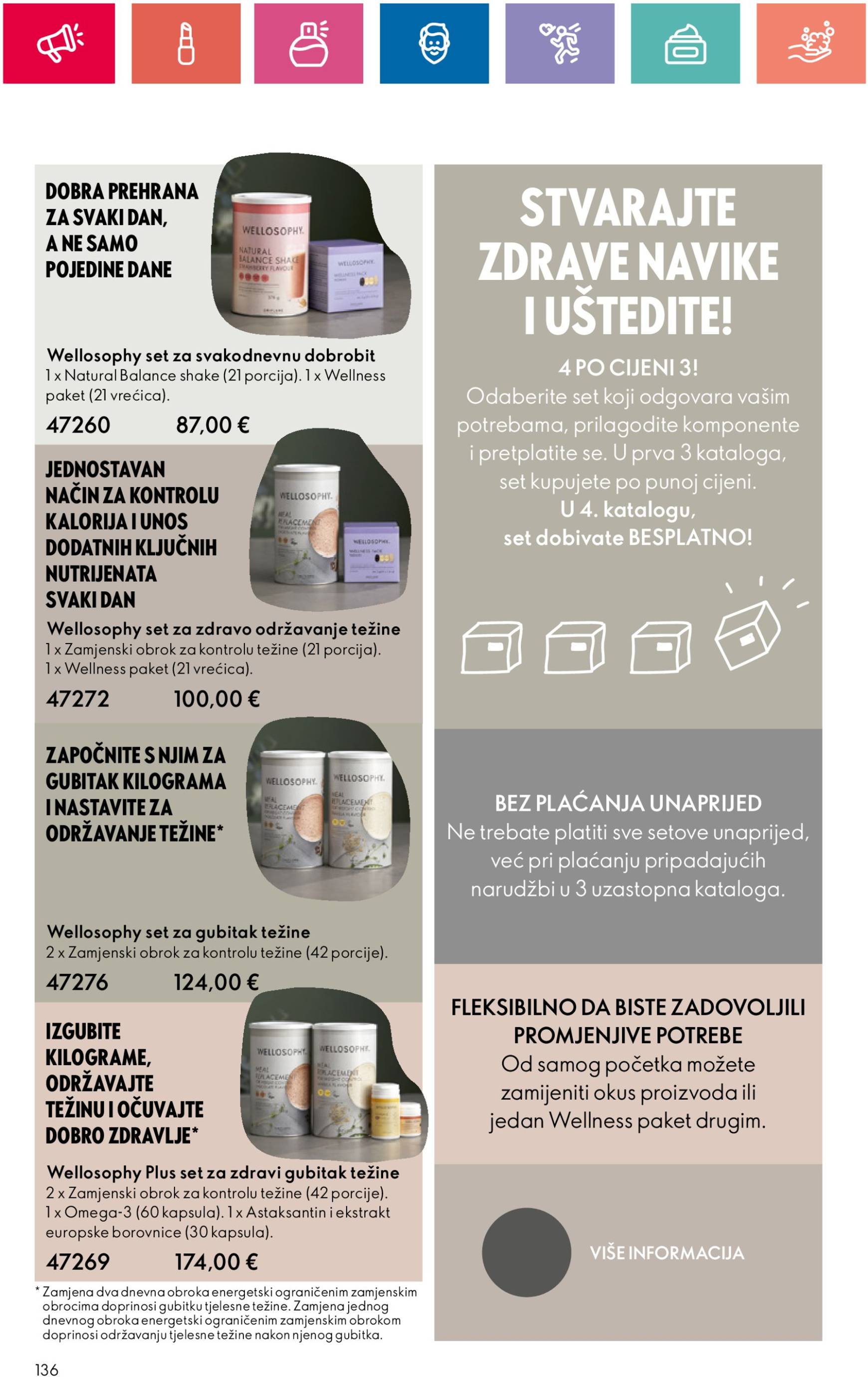 oriflame - Novi Oriflame katalog vrijedi od 03.10. do 23.10. - page: 136