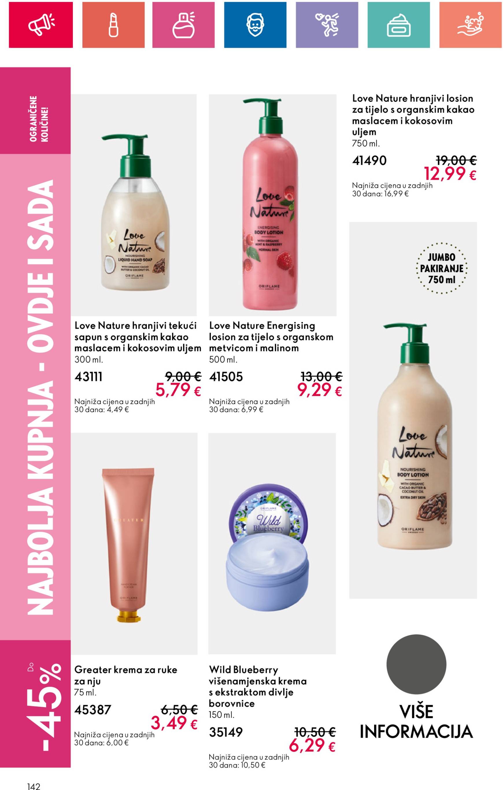 oriflame - Novi Oriflame katalog vrijedi od 03.10. do 23.10. - page: 142