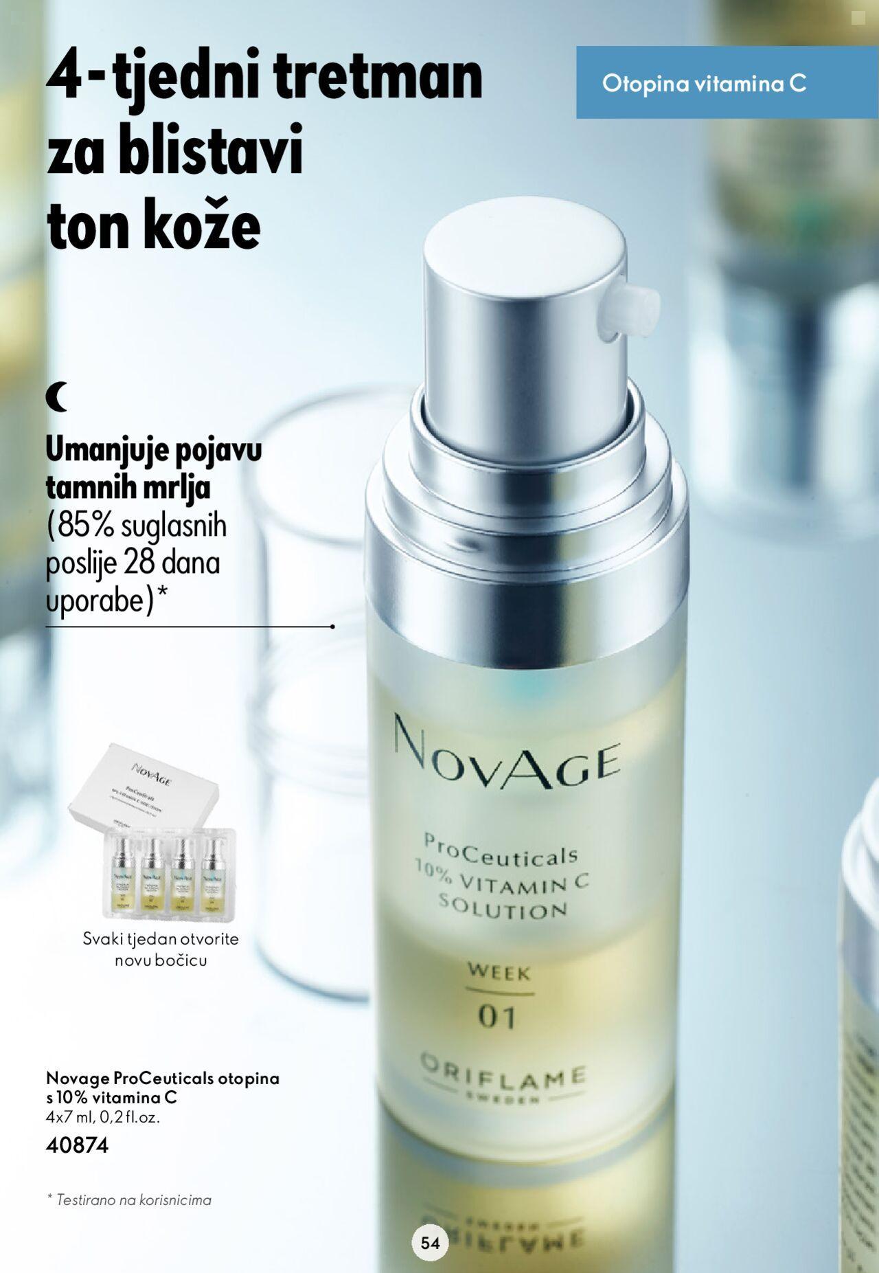 oriflame - Oriflame Katalog Novage+ vodič novi od utorka 23.01.2024 - page: 54