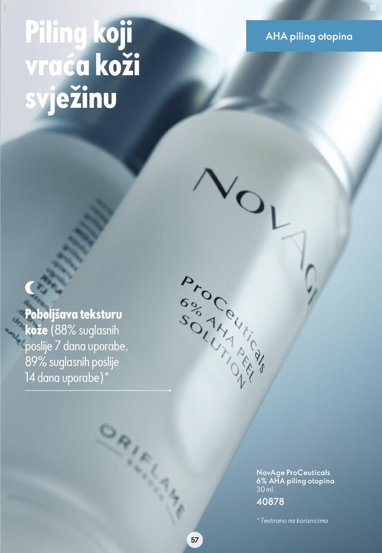 oriflame - Oriflame Katalog Novage+ vodič novi od utorka 23.01.2024 - page: 57