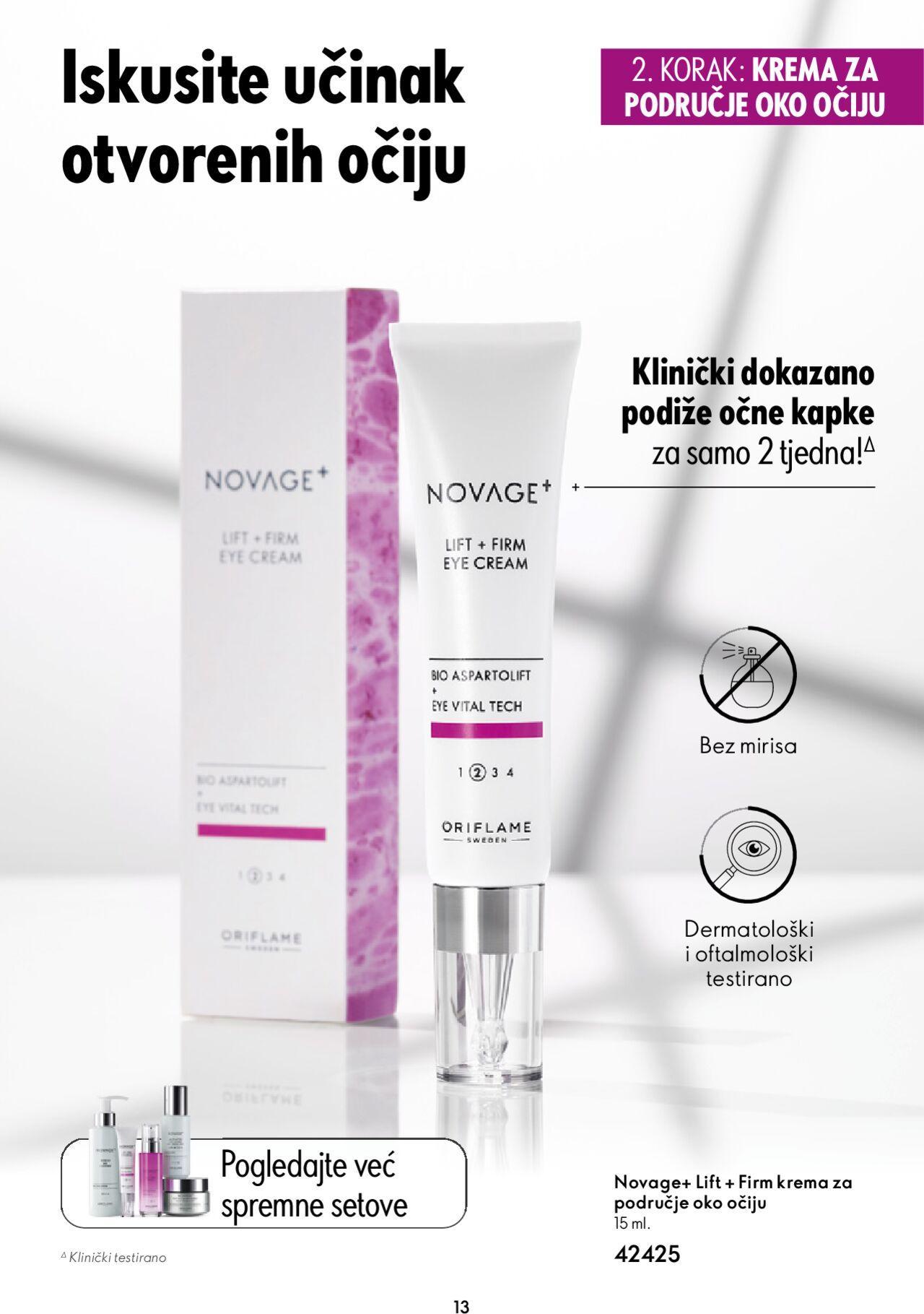 oriflame - Oriflame Katalog Novage+ vodič novi od utorka 23.01.2024 - page: 13