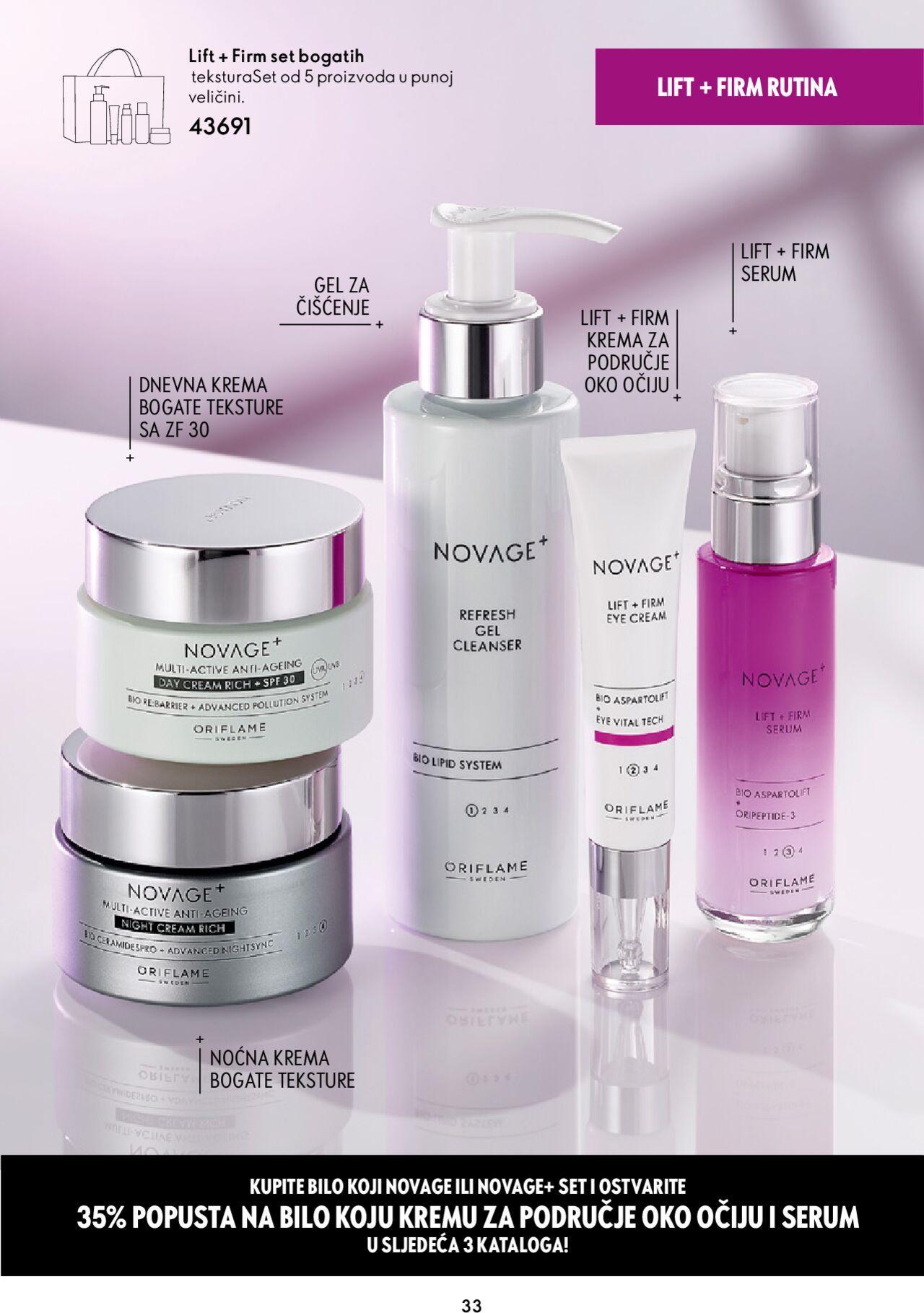 oriflame - Oriflame Katalog Novage+ vodič novi od utorka 23.01.2024 - page: 33