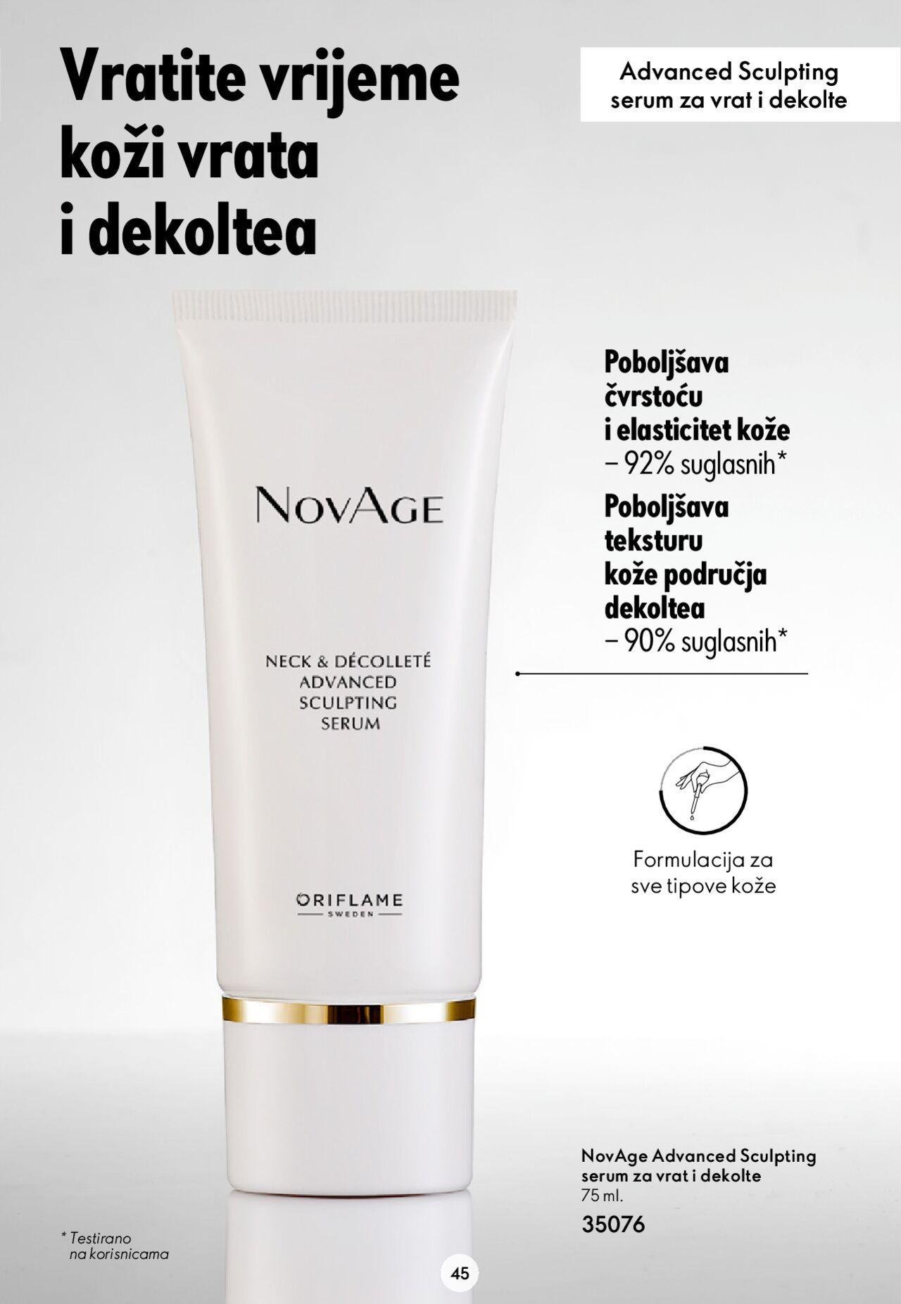 oriflame - Oriflame Katalog Novage+ vodič novi od utorka 23.01.2024 - page: 45