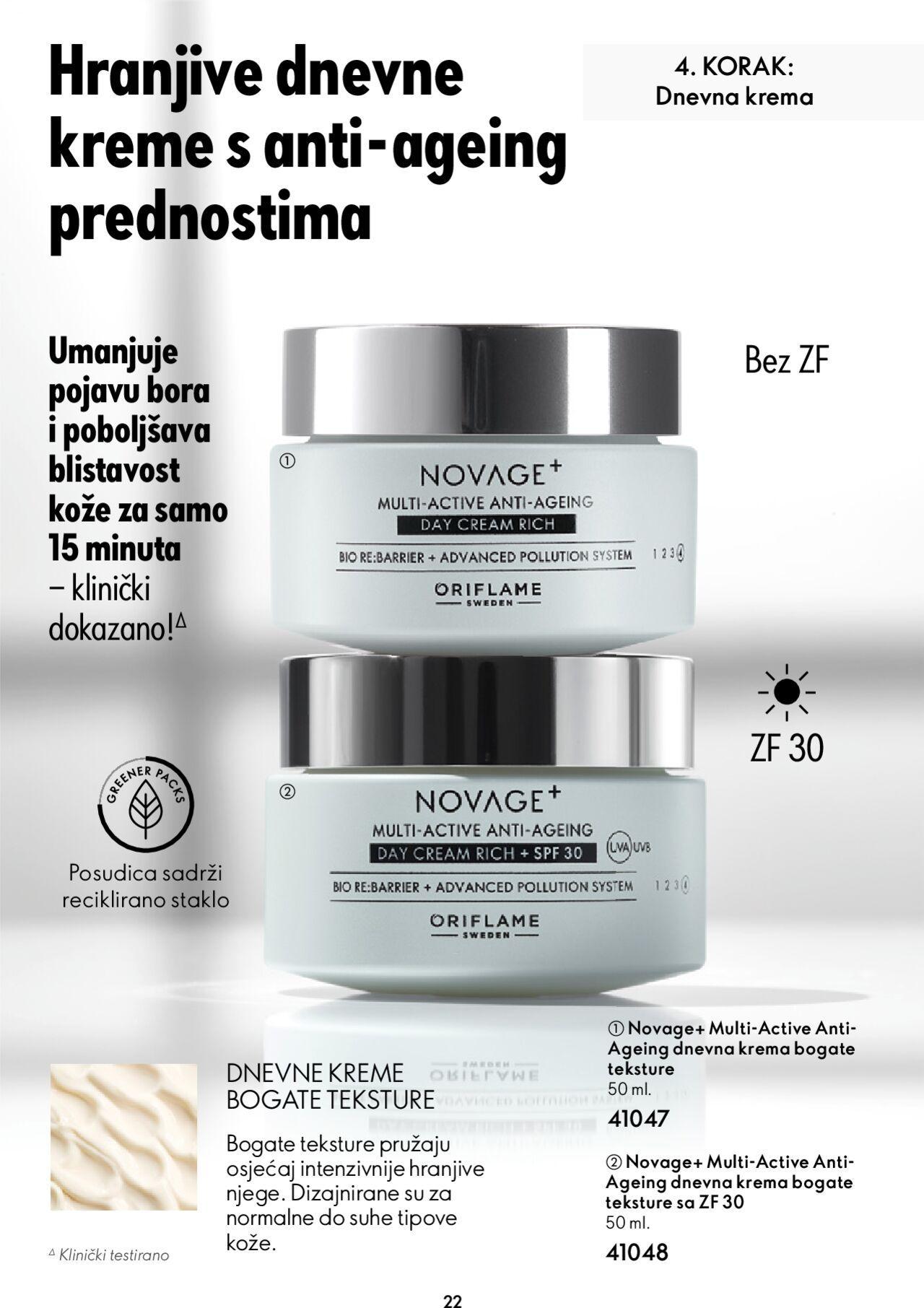 oriflame - Oriflame Katalog Novage+ vodič novi od utorka 23.01.2024 - page: 22