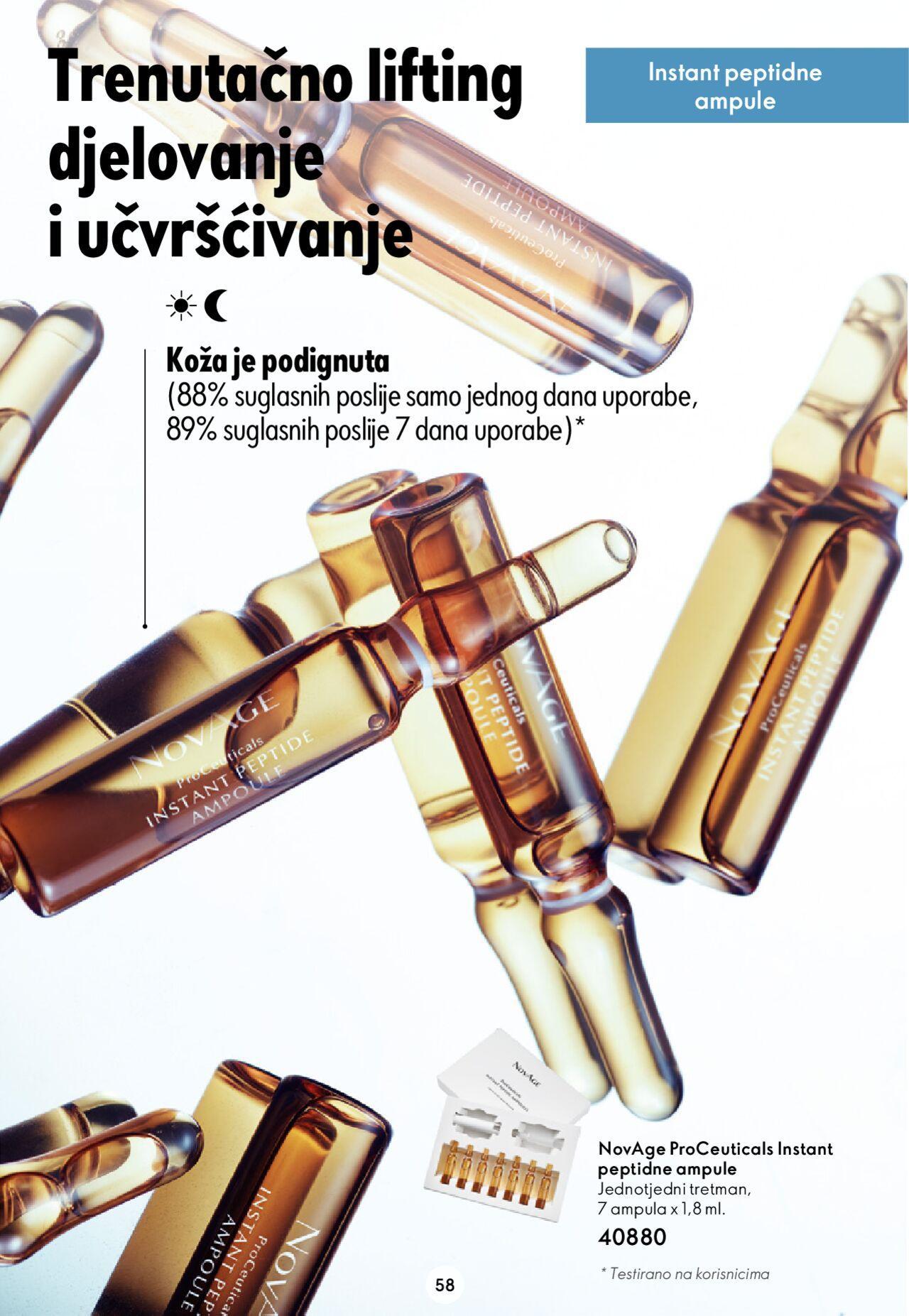 oriflame - Oriflame Katalog Novage+ vodič novi od utorka 23.01.2024 - page: 58