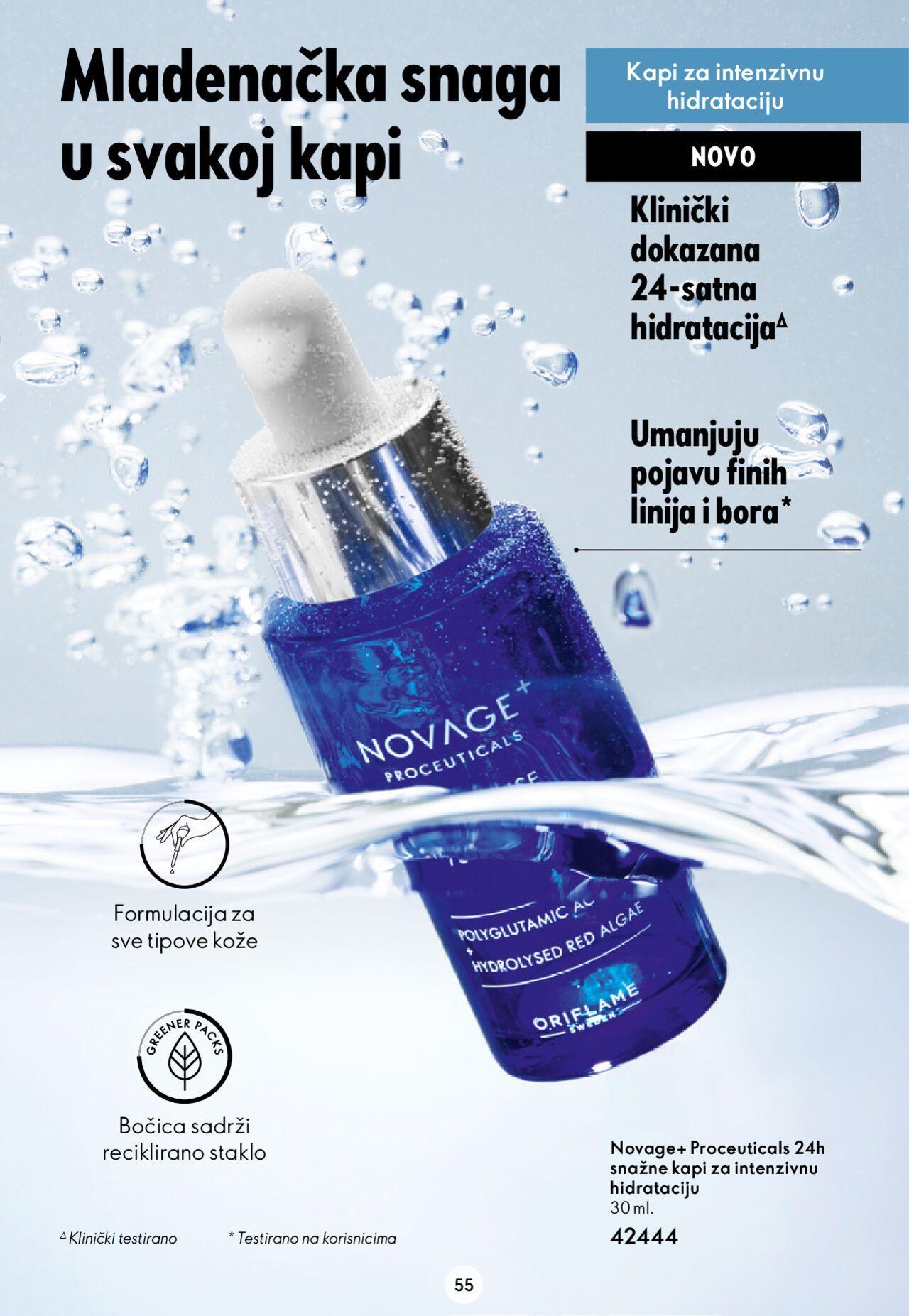 oriflame - Oriflame Katalog Novage+ vodič novi od utorka 23.01.2024 - page: 55