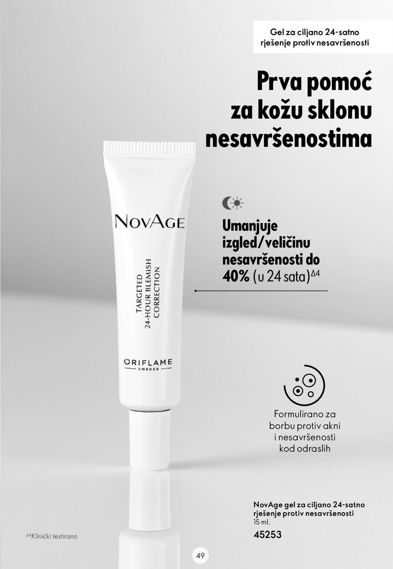 oriflame - Oriflame Katalog Novage+ vodič novi od utorka 23.01.2024 - page: 49