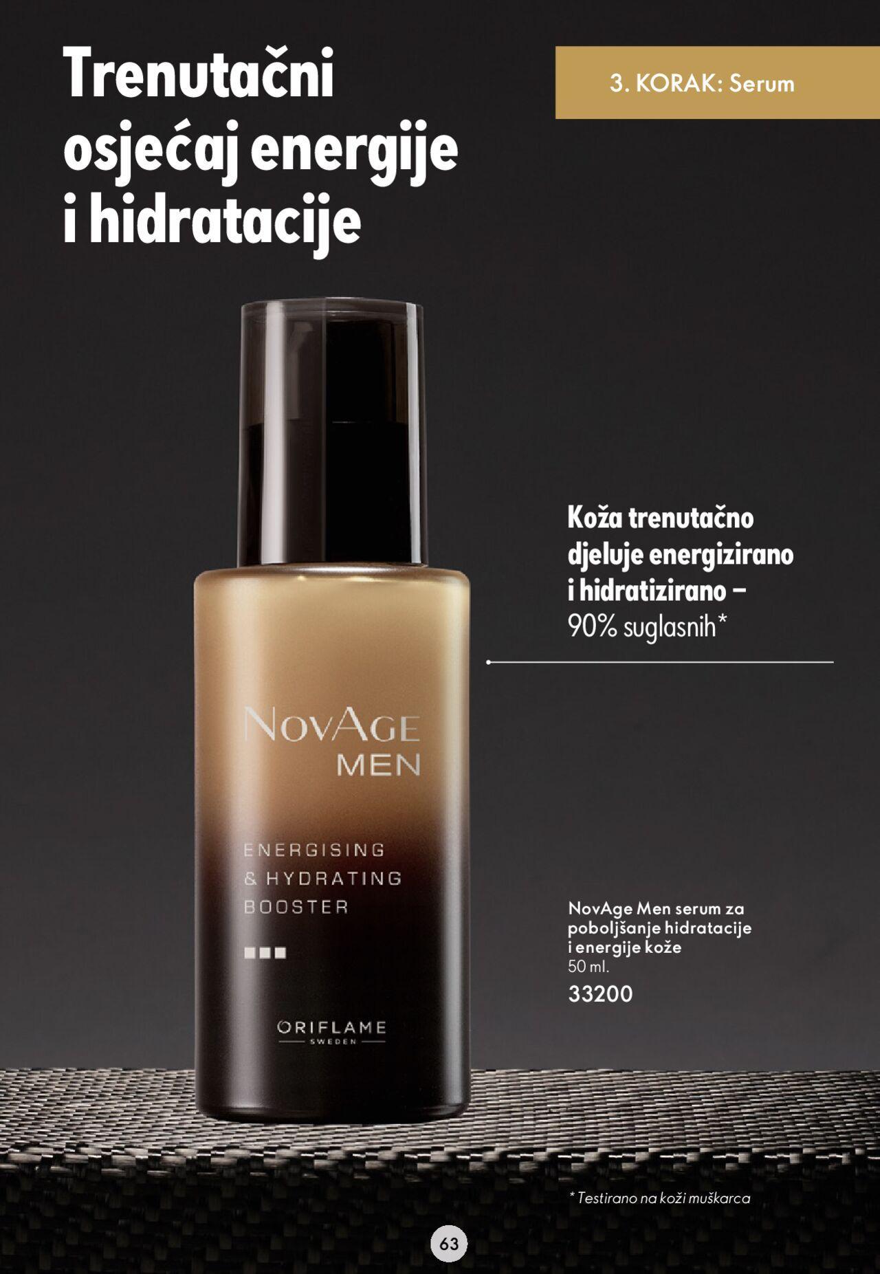 oriflame - Oriflame Katalog Novage+ vodič novi od utorka 23.01.2024 - page: 63