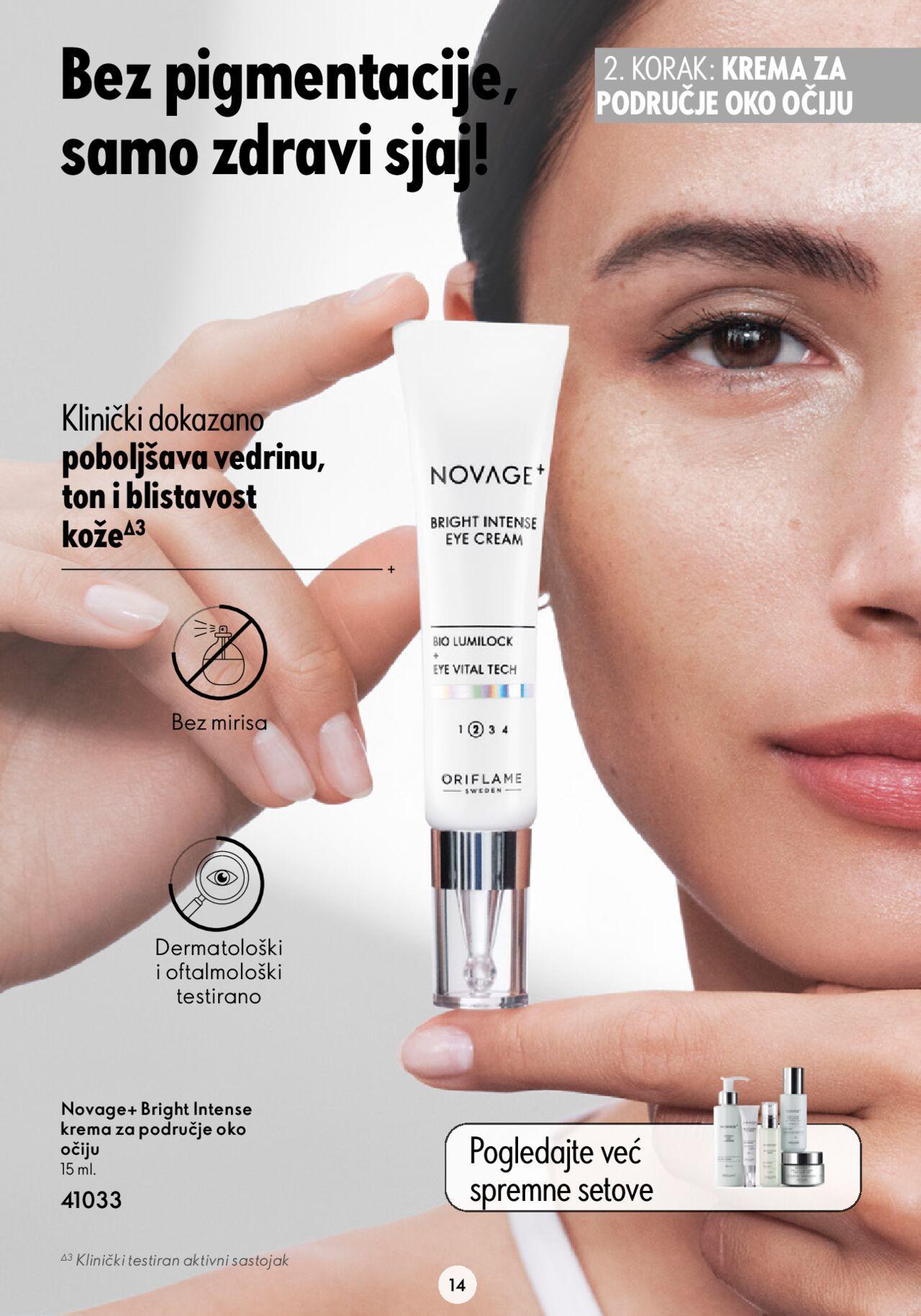 oriflame - Oriflame Katalog Novage+ vodič novi od utorka 23.01.2024 - page: 14