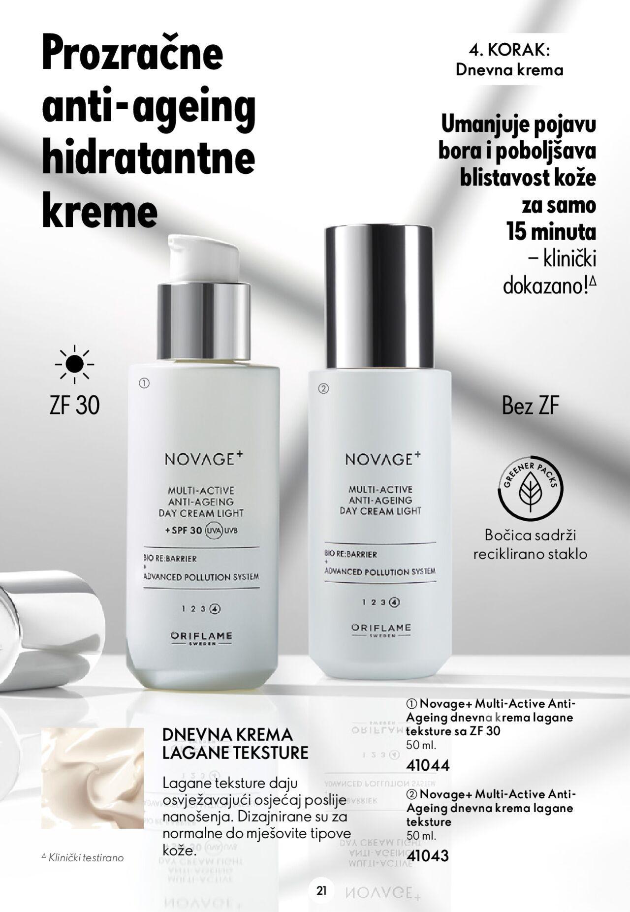 oriflame - Oriflame Katalog Novage+ vodič novi od utorka 23.01.2024 - page: 21