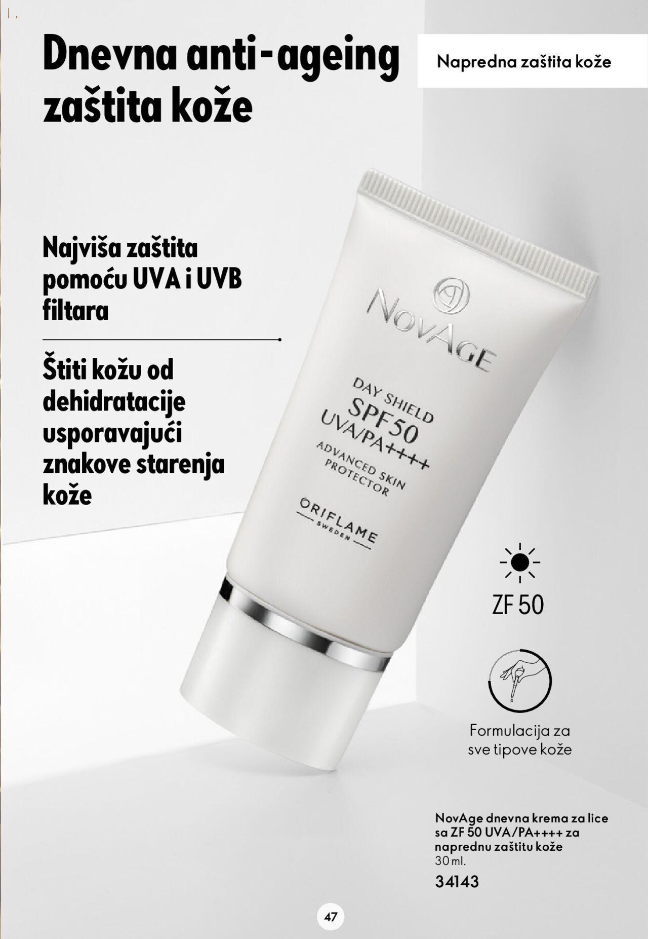 oriflame - Oriflame Katalog Novage+ vodič novi od utorka 23.01.2024 - page: 47