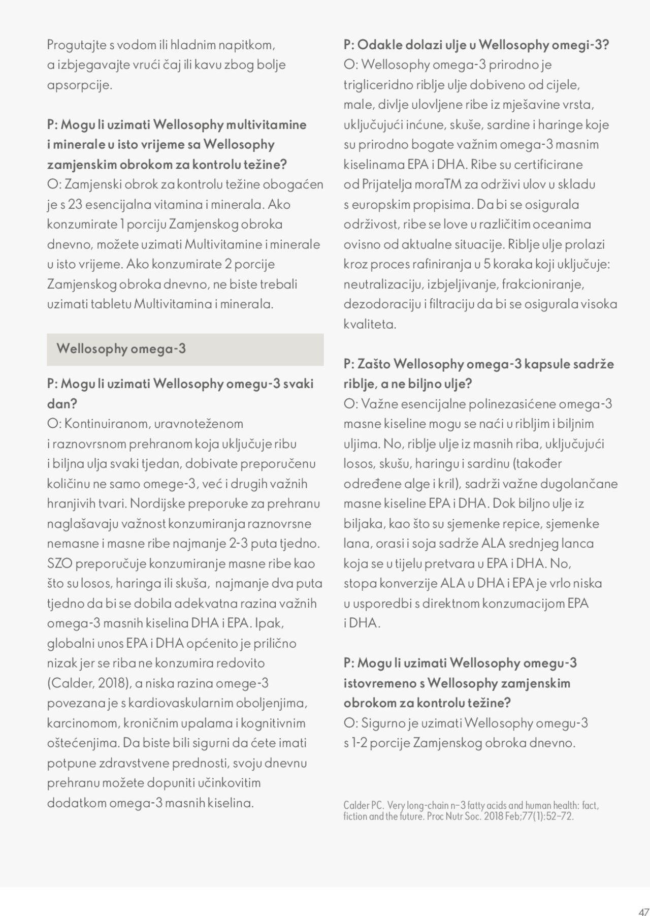 oriflame - Oriflame katalog Wellosophy vodič novi od utorka 23.01.2024 - page: 47