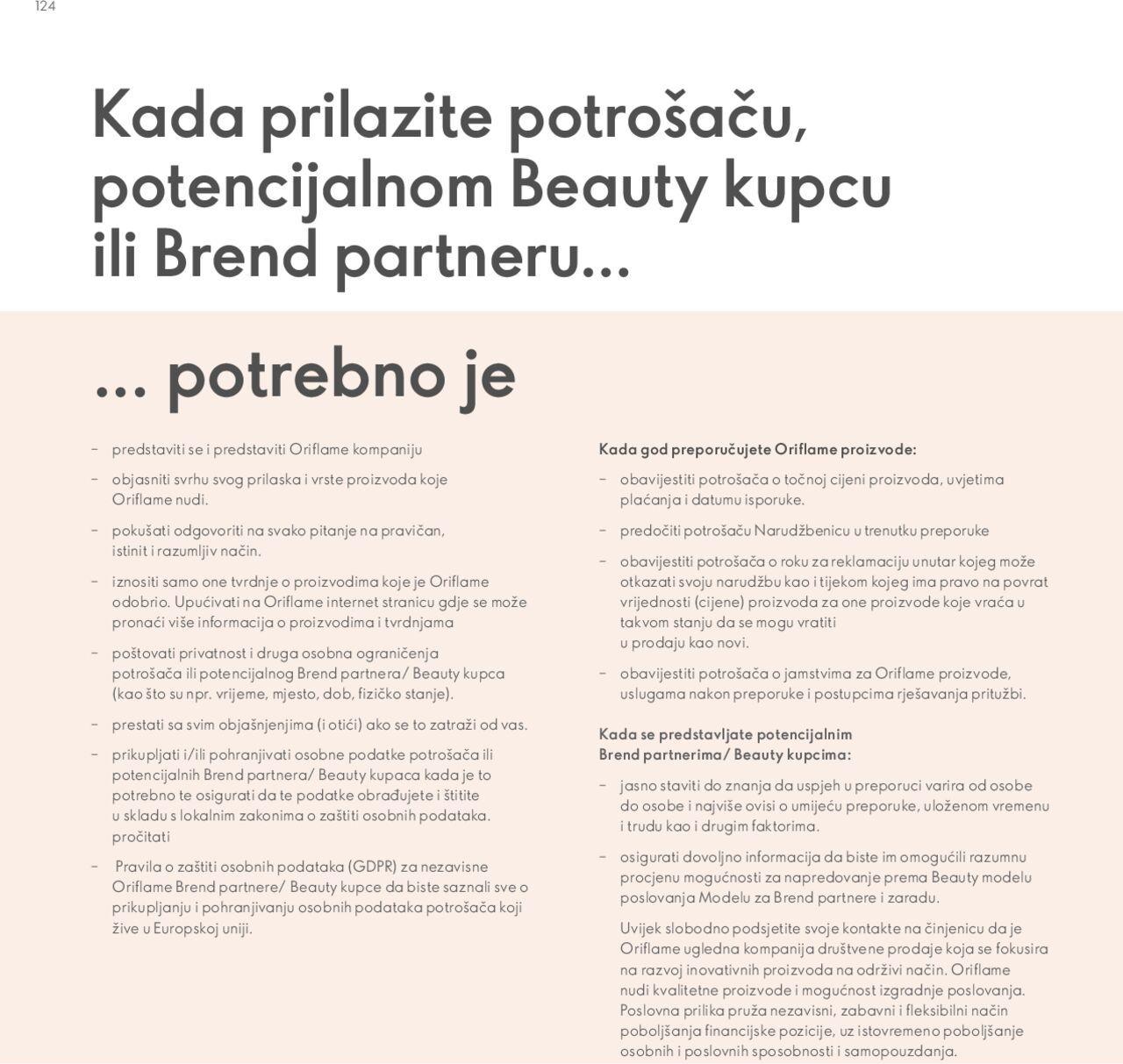 oriflame - Oriflame katalog Model za Brend partnere novi od utorka 23.01.2024 - page: 124