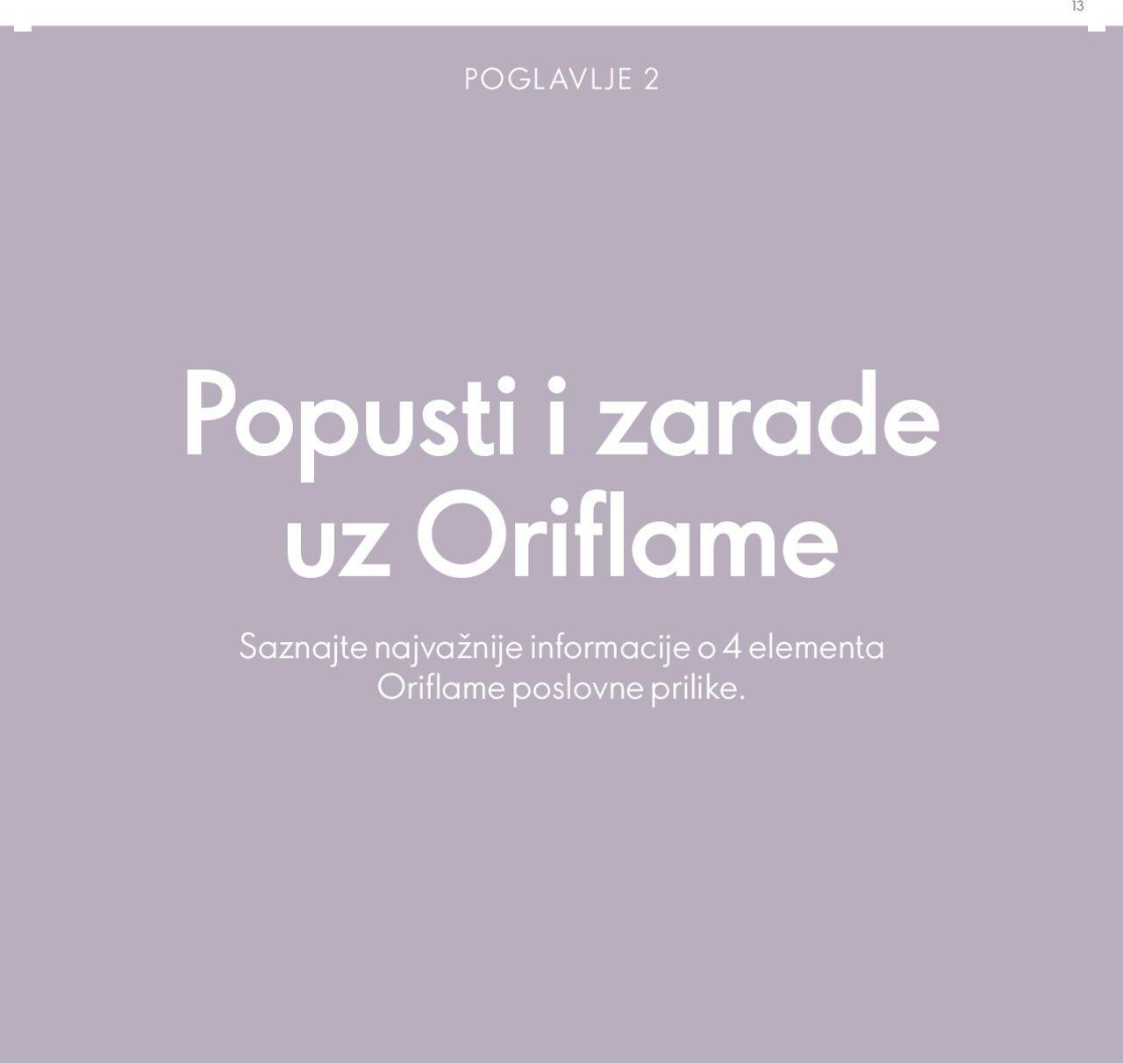 oriflame - Oriflame katalog Model za Brend partnere novi od utorka 23.01.2024 - page: 13